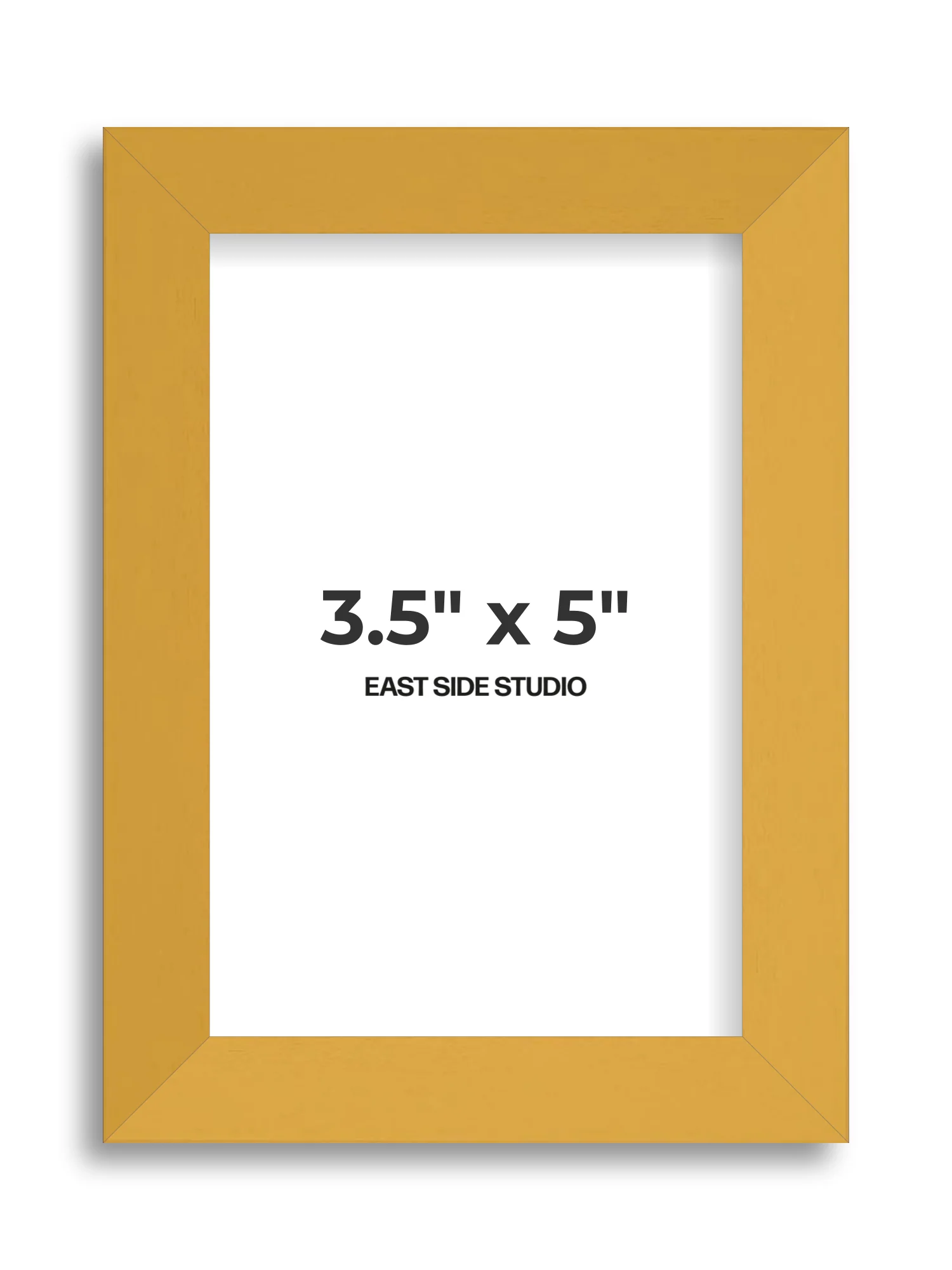 Mustard Yellow - Slim - Premium Wooden Picture Frame - Image 6