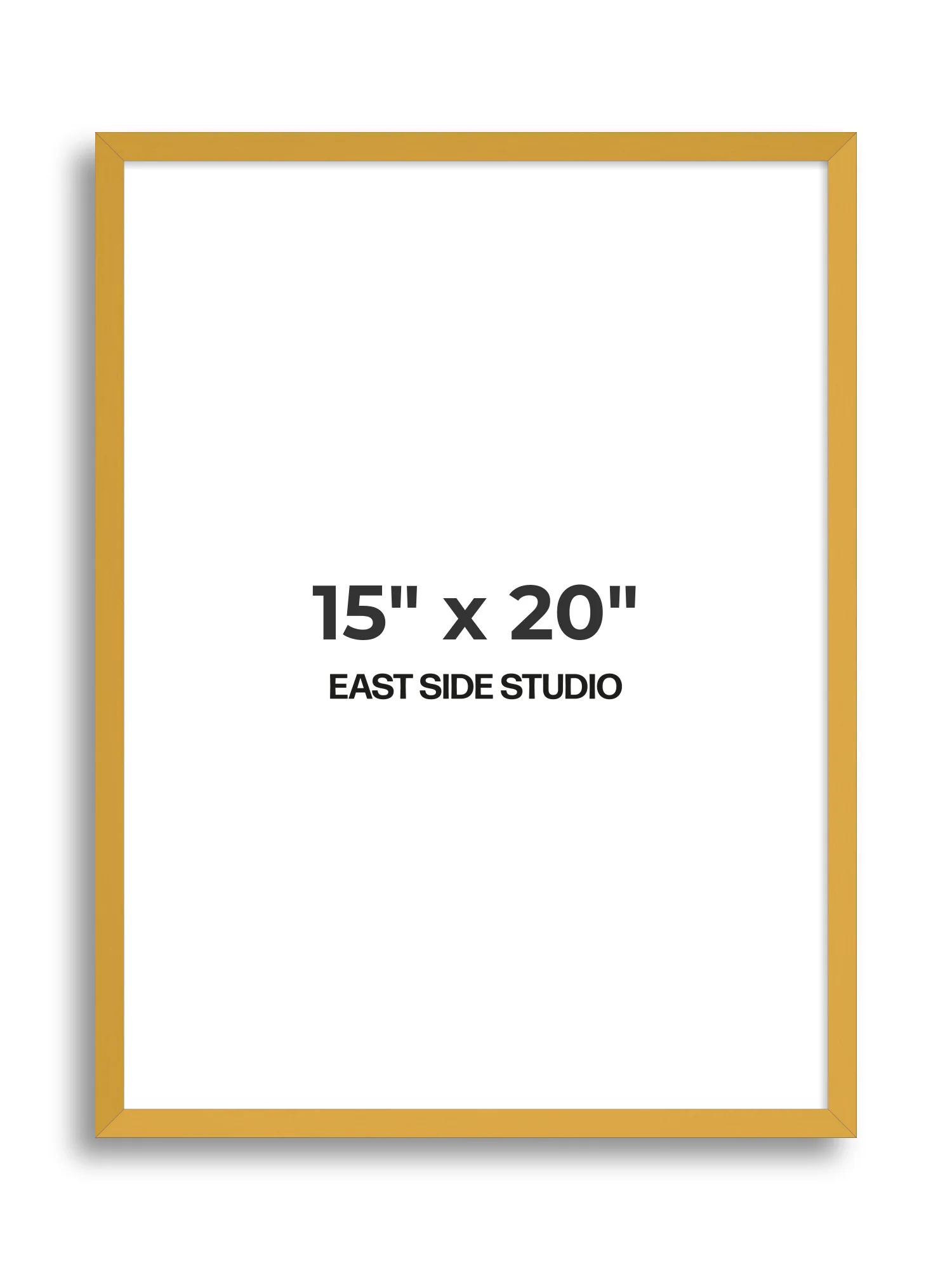 Mustard Yellow - Slim - Premium Wooden Picture Frame - Image 60