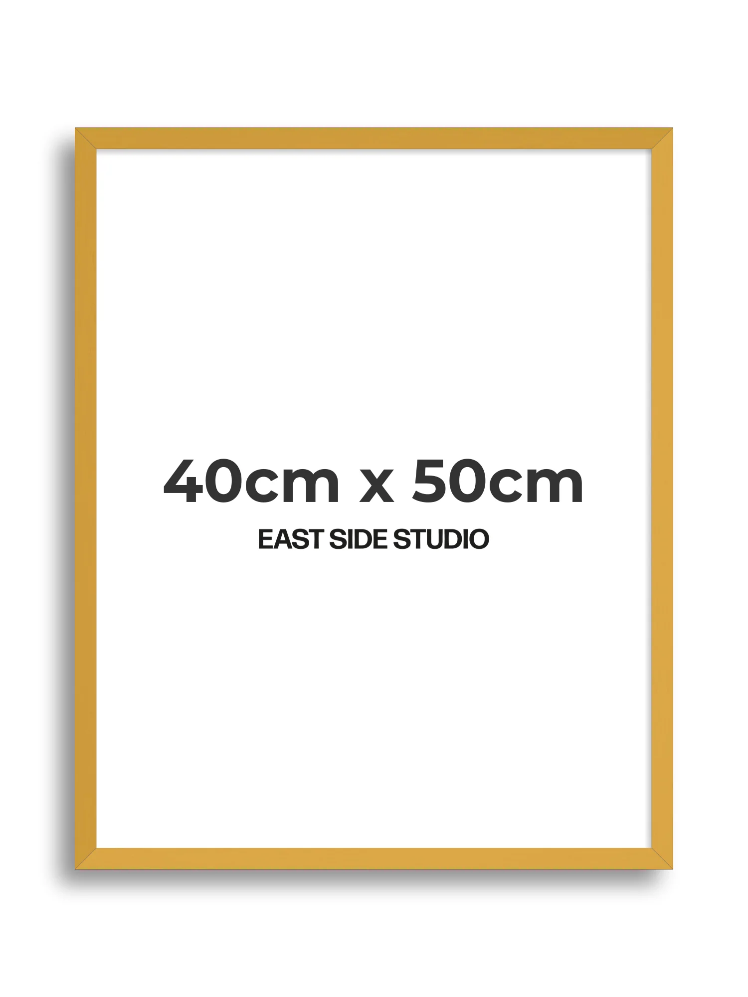 Mustard Yellow - Slim - Premium Wooden Picture Frame - Image 61