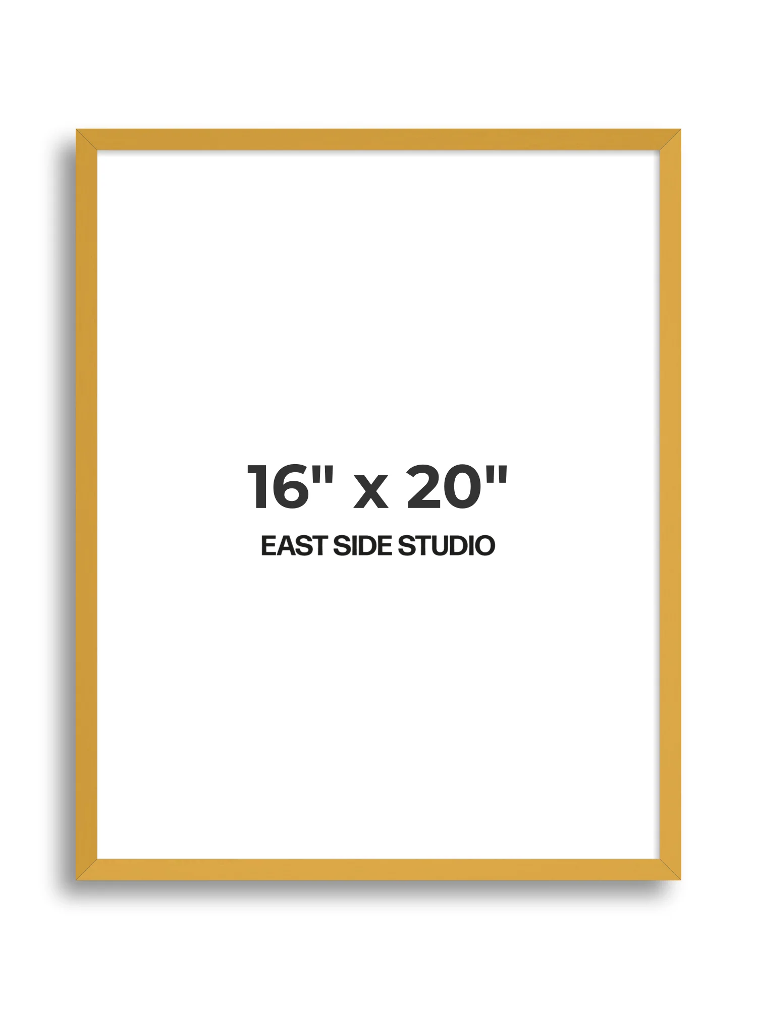Mustard Yellow - Slim - Premium Wooden Picture Frame - Image 63