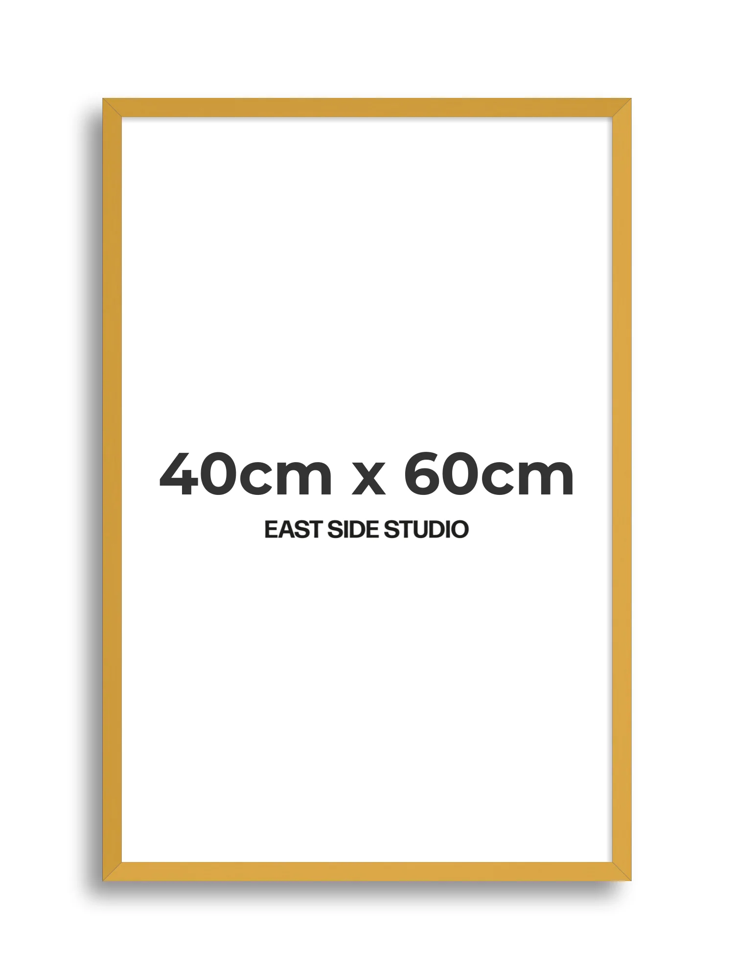 Mustard Yellow - Slim - Premium Wooden Picture Frame - Image 65