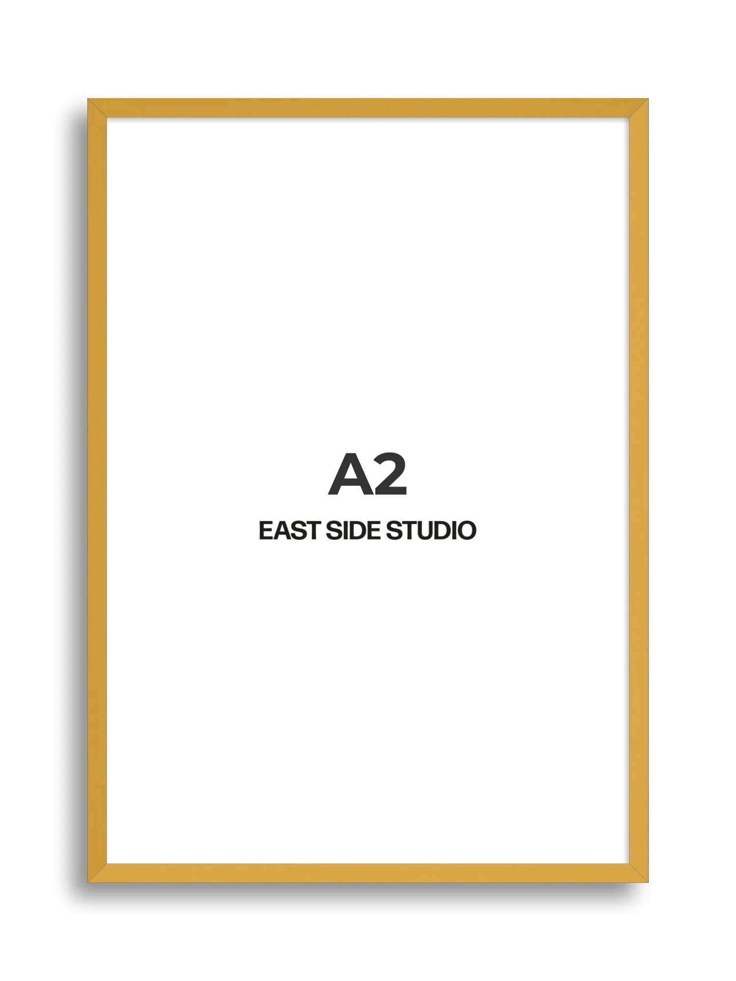 Mustard Yellow - Slim - Premium Wooden Picture Frame - Image 67