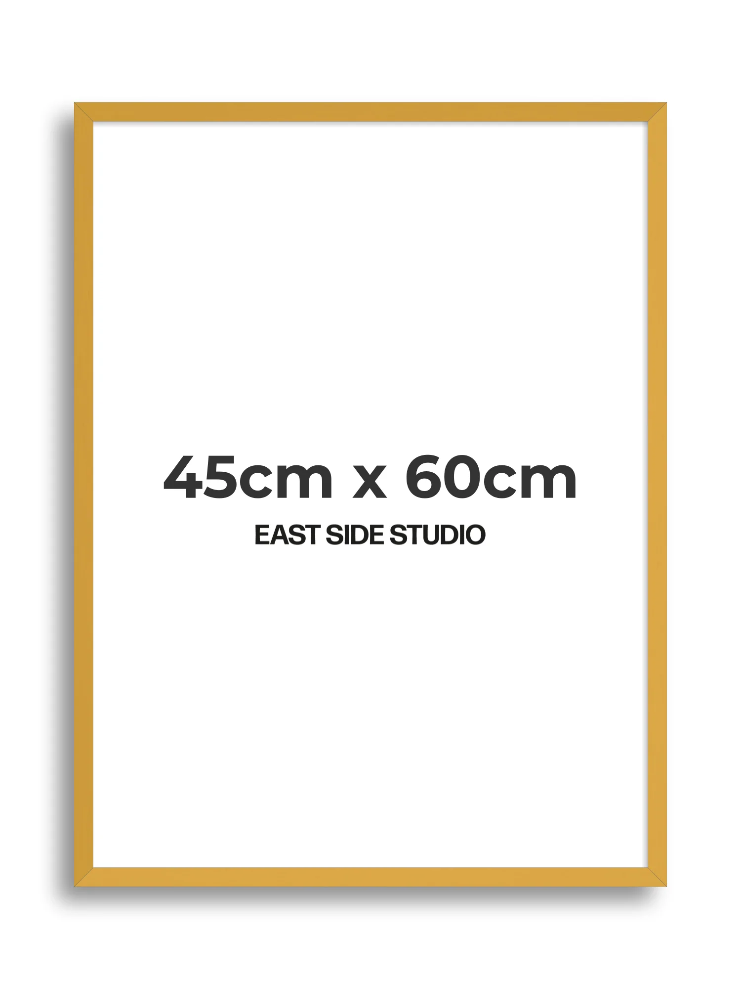 Mustard Yellow - Slim - Premium Wooden Picture Frame - Image 70