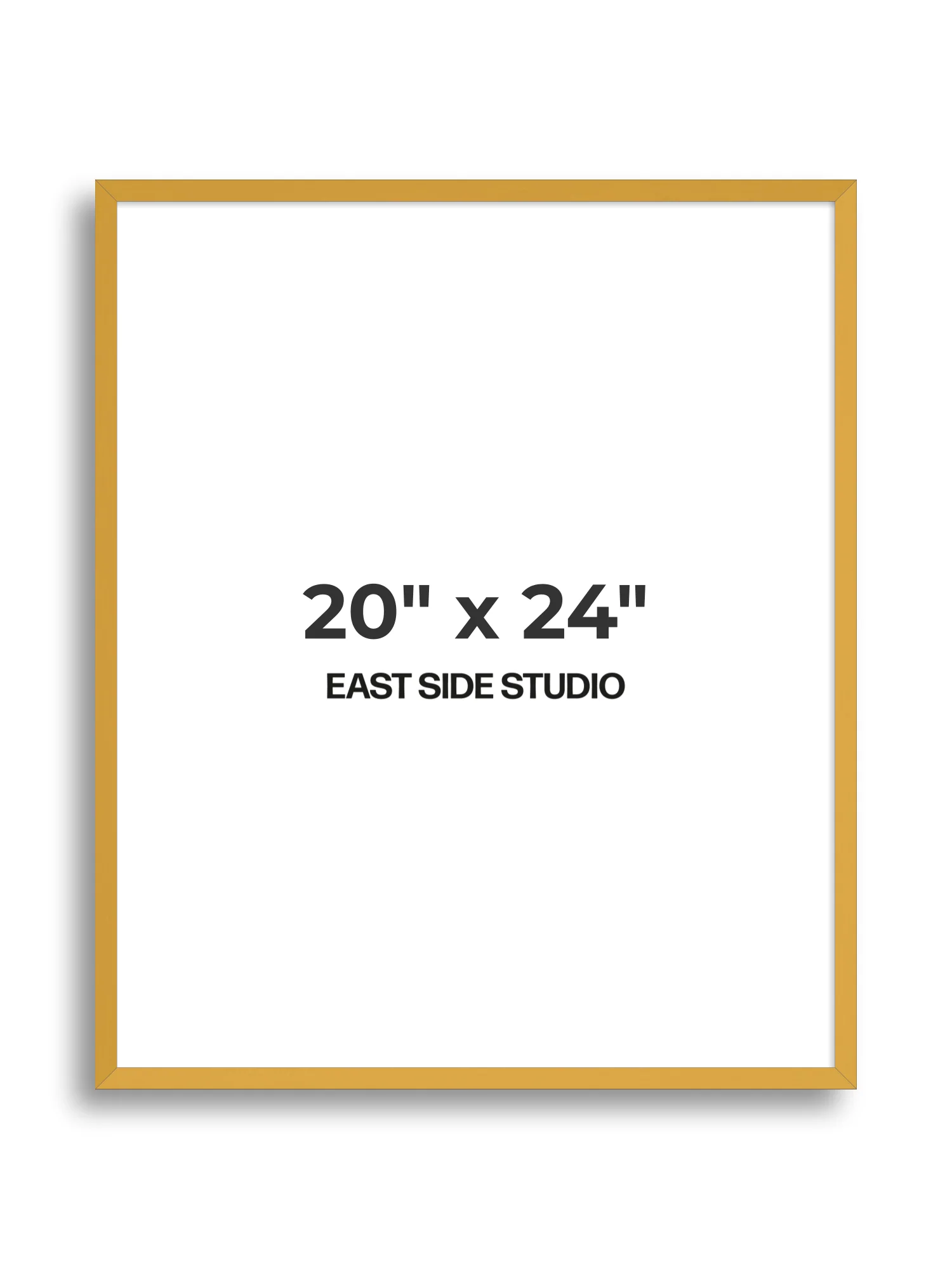 Mustard Yellow - Slim - Premium Wooden Picture Frame - Image 73