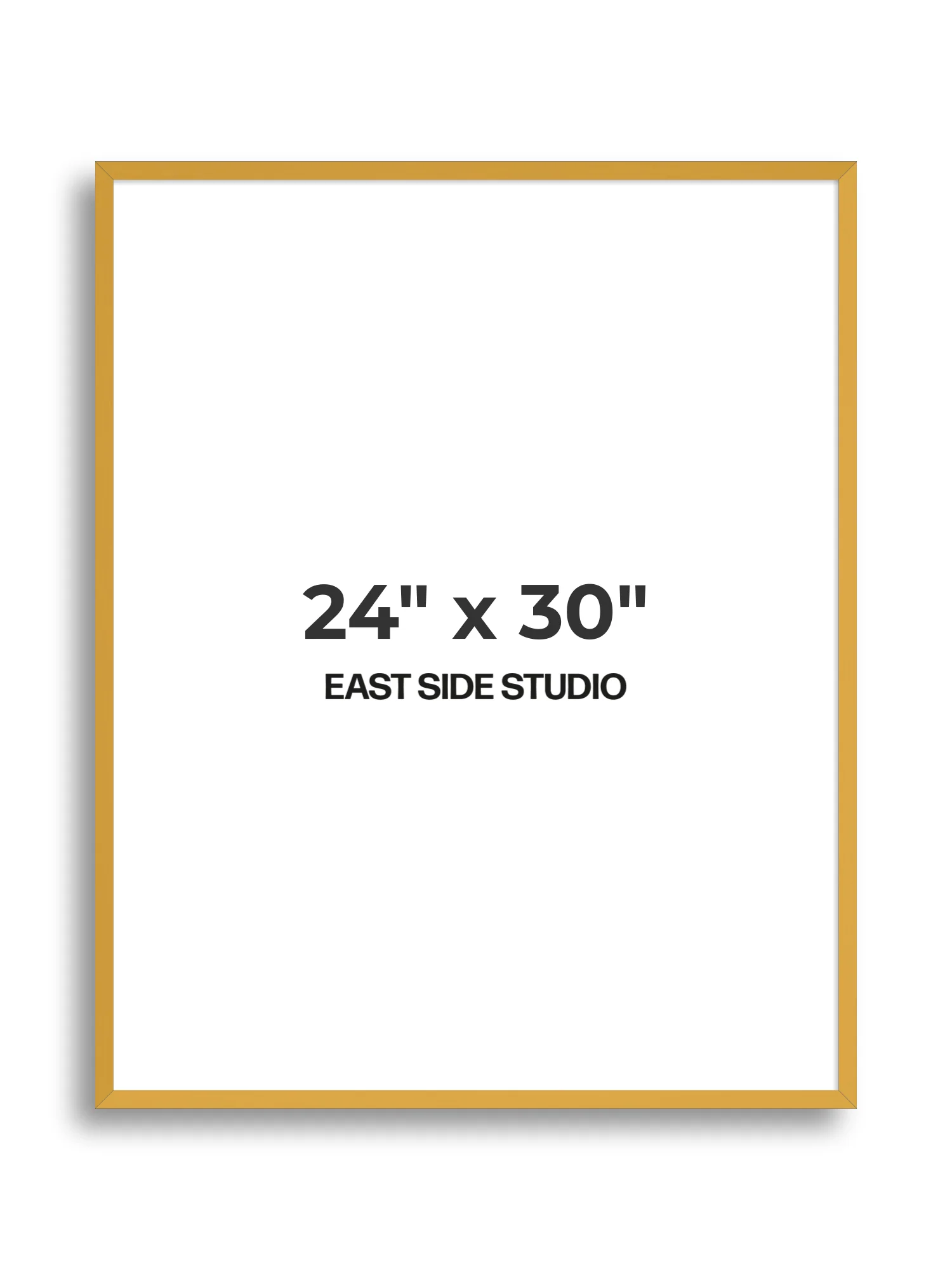 Mustard Yellow - Slim - Premium Wooden Picture Frame - Image 79