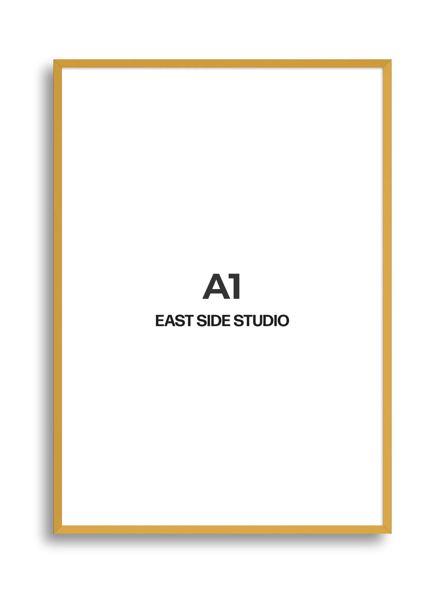 Mustard Yellow - Slim - Premium Wooden Picture Frame - Image 82