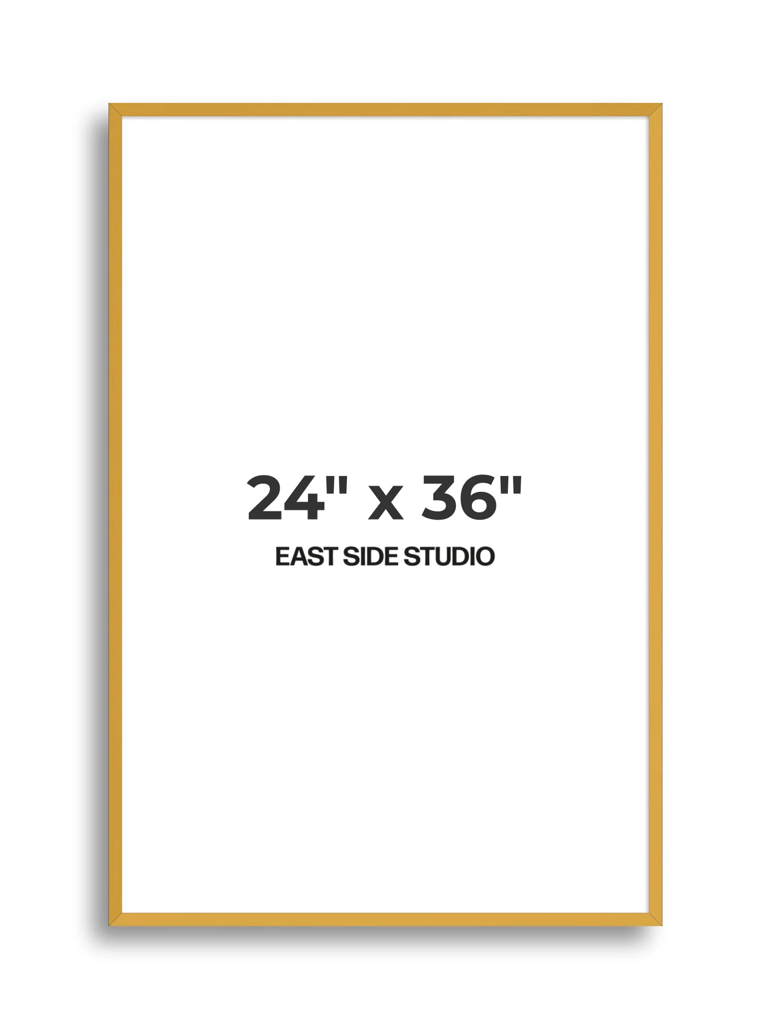 Mustard Yellow - Slim - Premium Wooden Picture Frame - Image 83