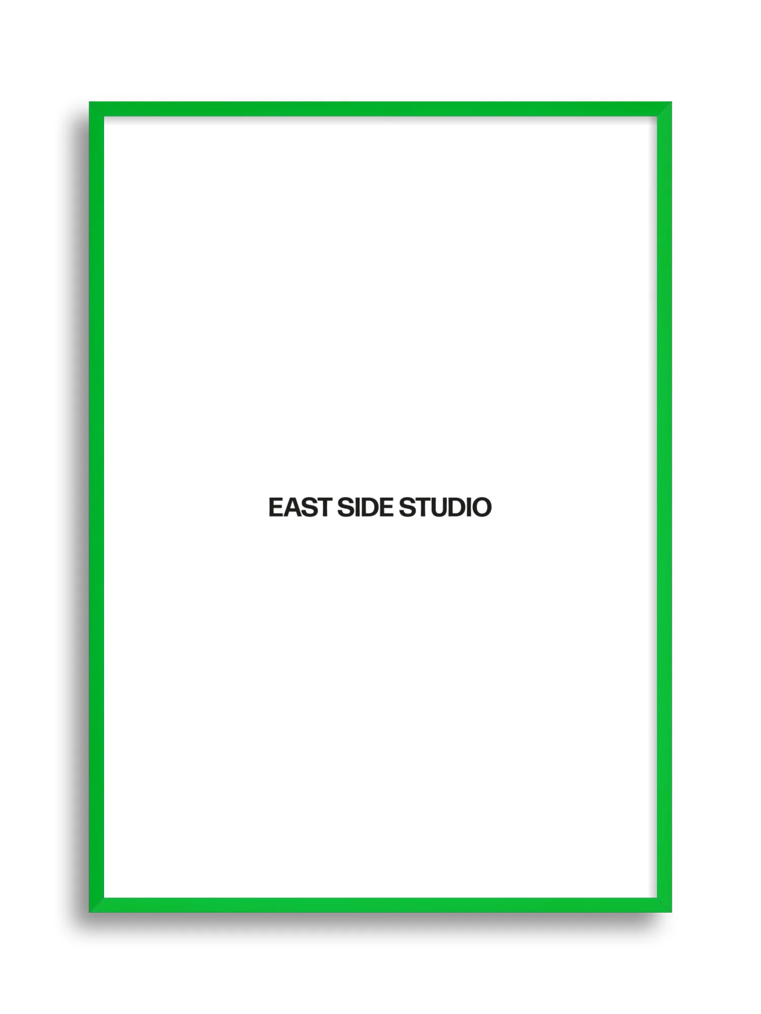 Neon Green - Premium Wooden Picture Frame