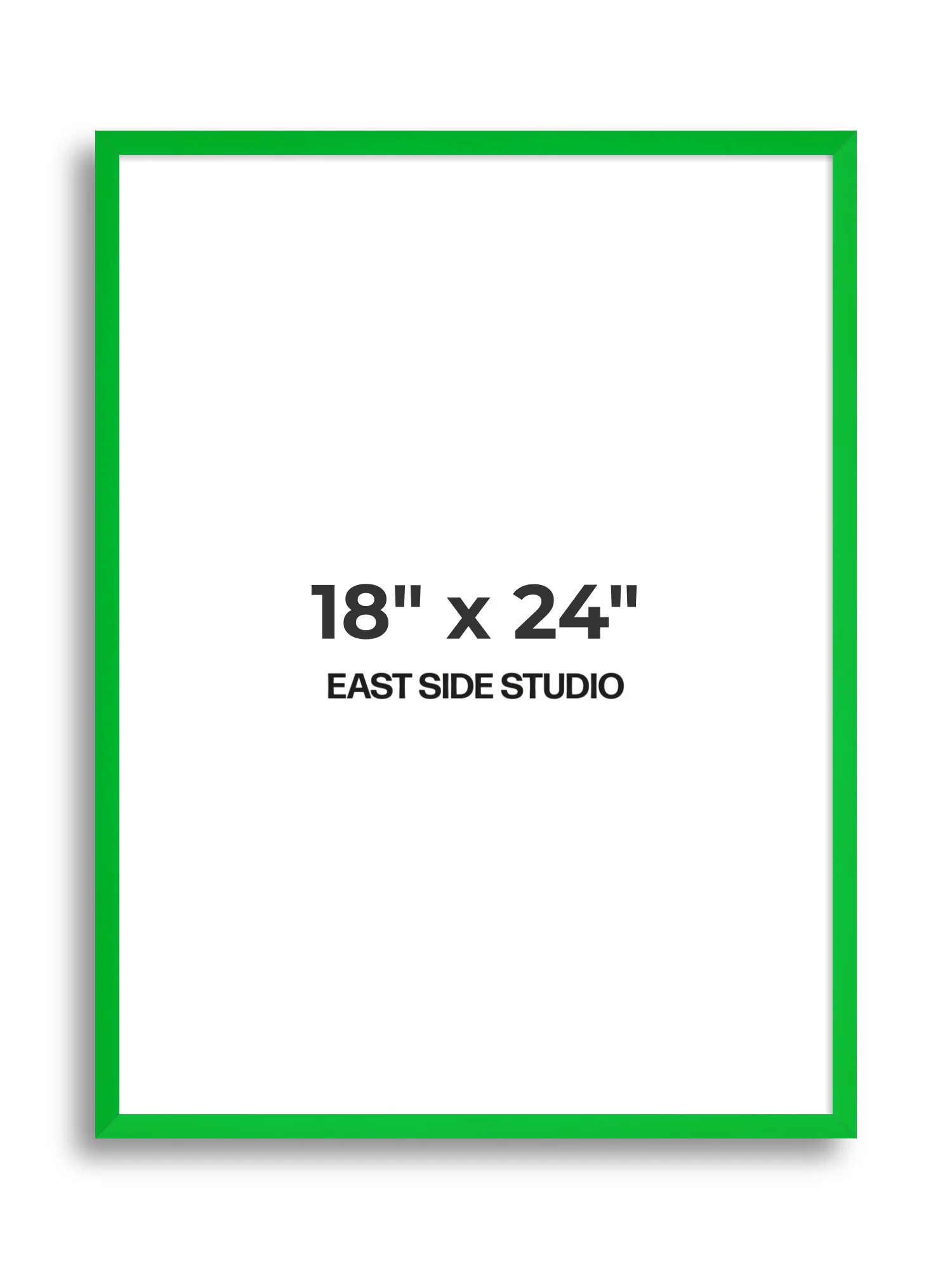 Neon Green - Premium Wooden Picture Frame - Image 70