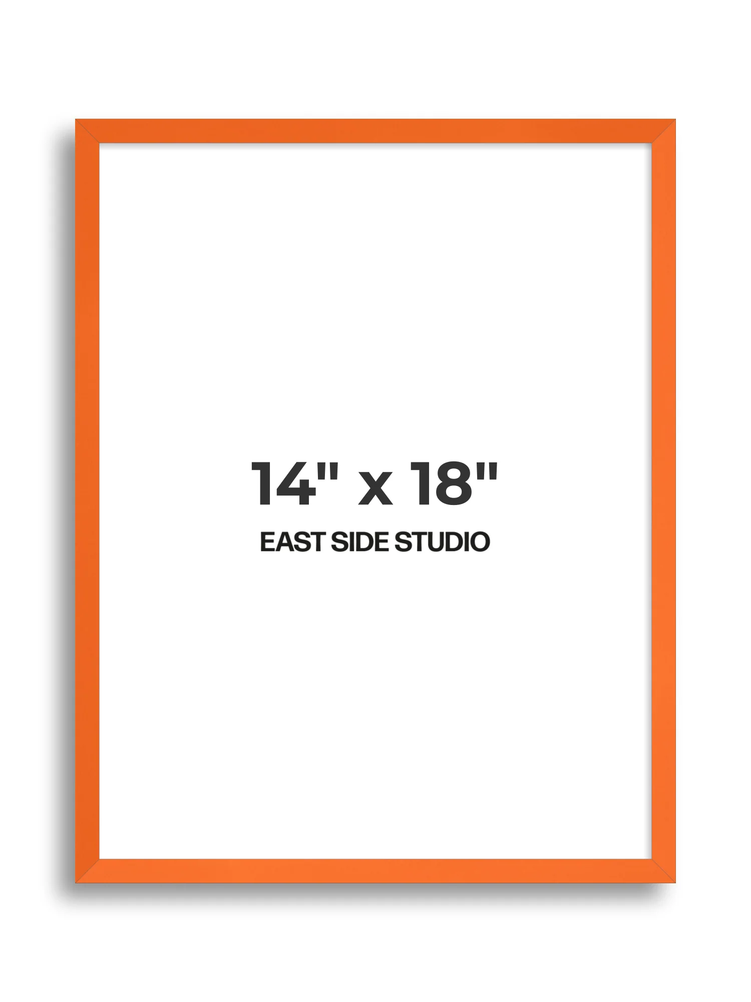Neon Orange - Premium Wooden Picture Frame - Image 57