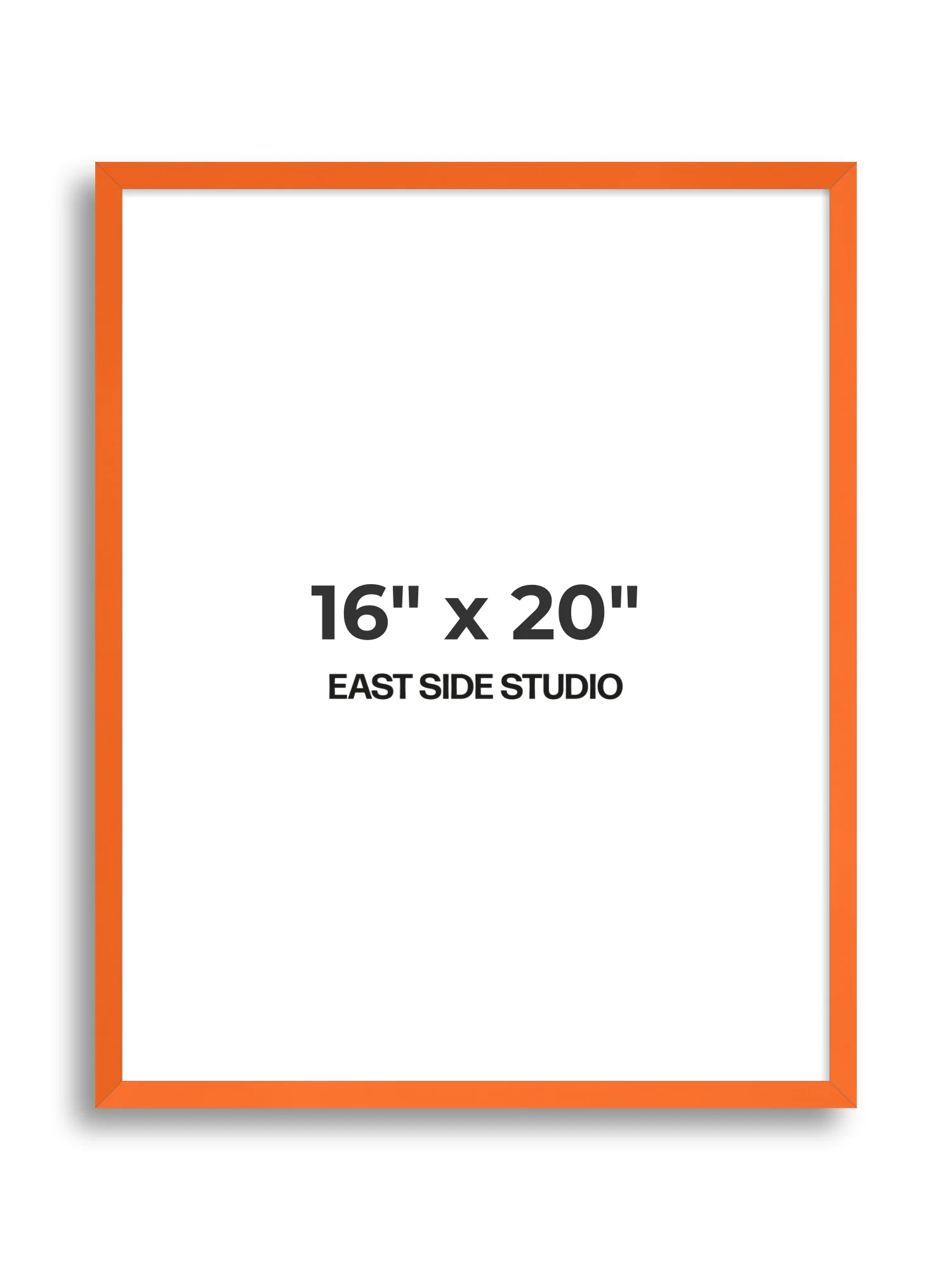 Neon Orange - Premium Wooden Picture Frame - Image 63