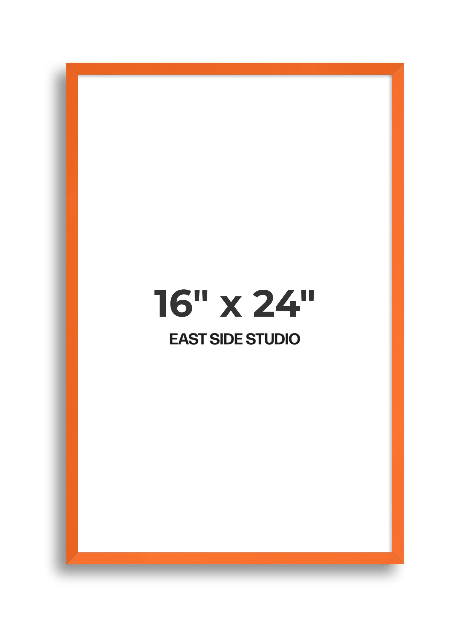Neon Orange - Premium Wooden Picture Frame - Image 66