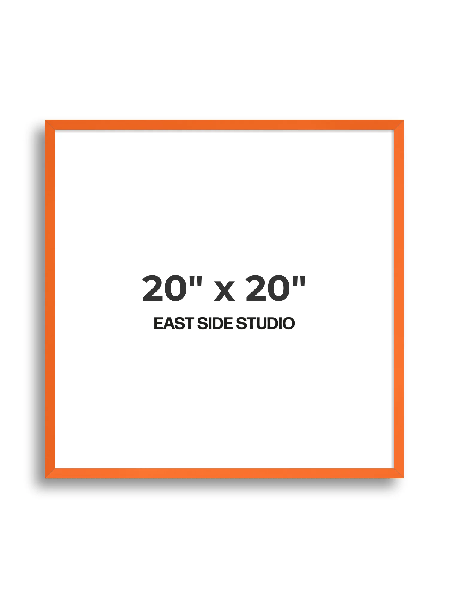 Neon Orange - Premium Wooden Picture Frame - Image 69