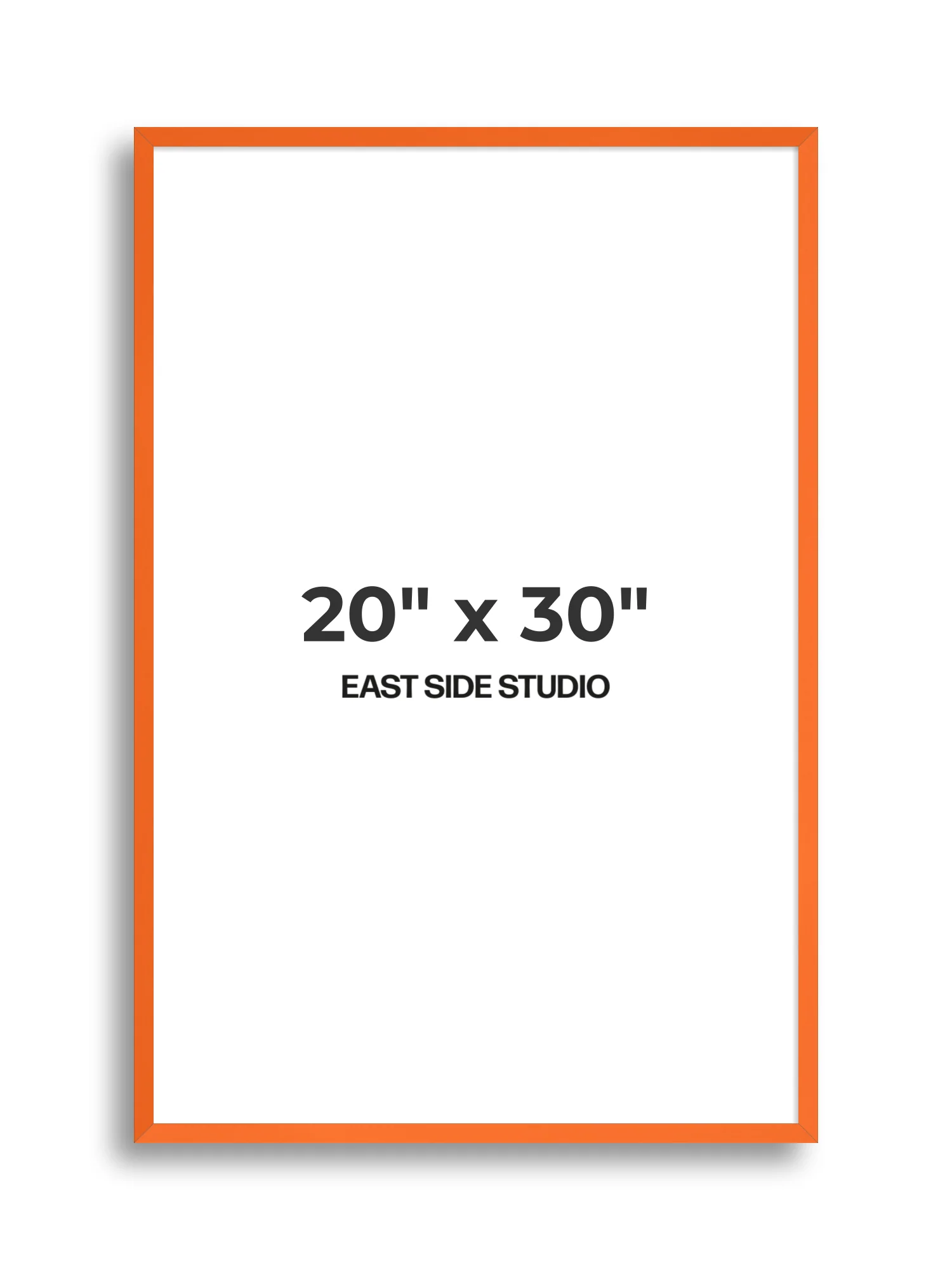 Neon Orange - Premium Wooden Picture Frame - Image 78