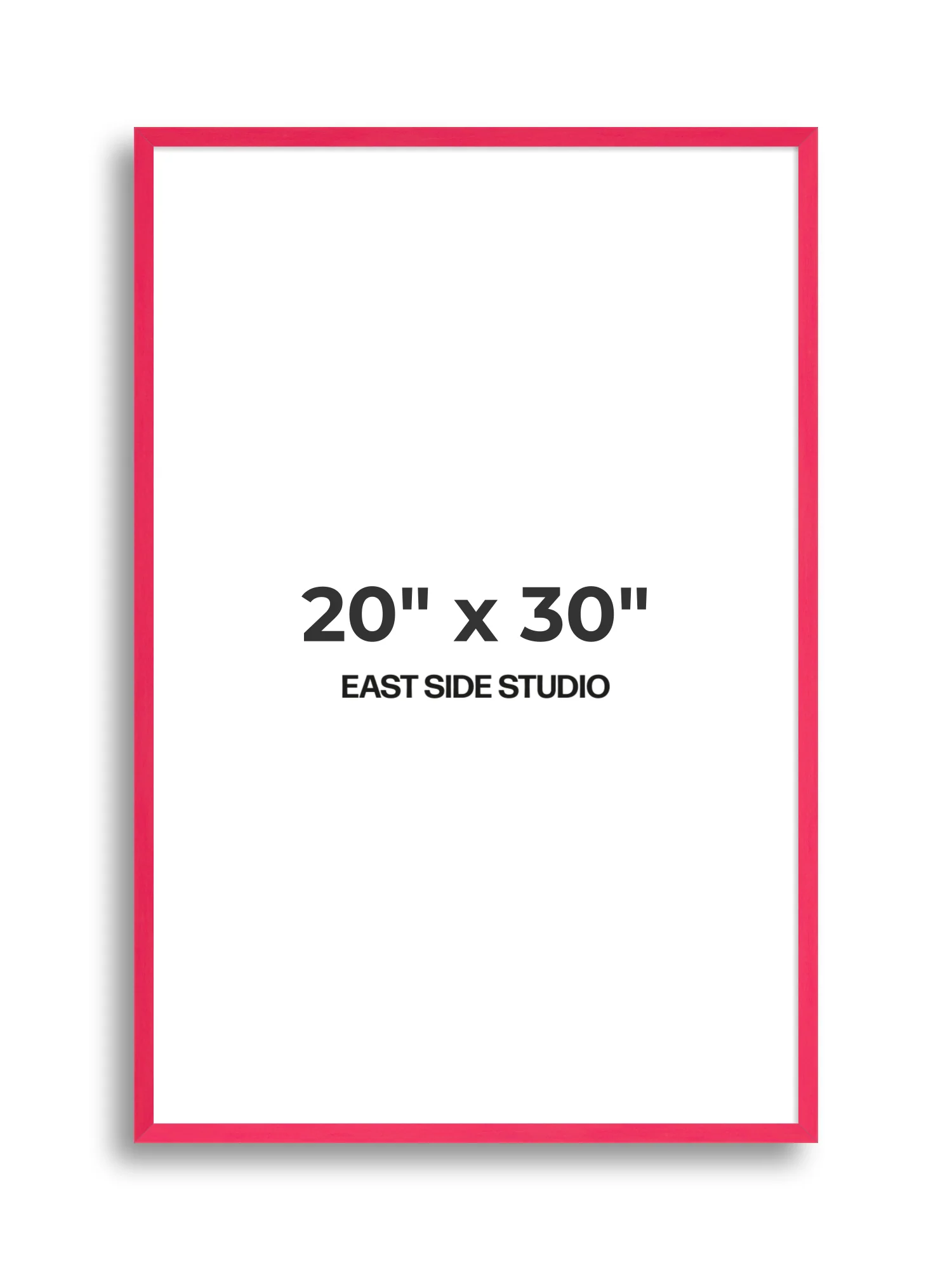 Neon Pink - Premium Wooden Picture Frame - Image 43