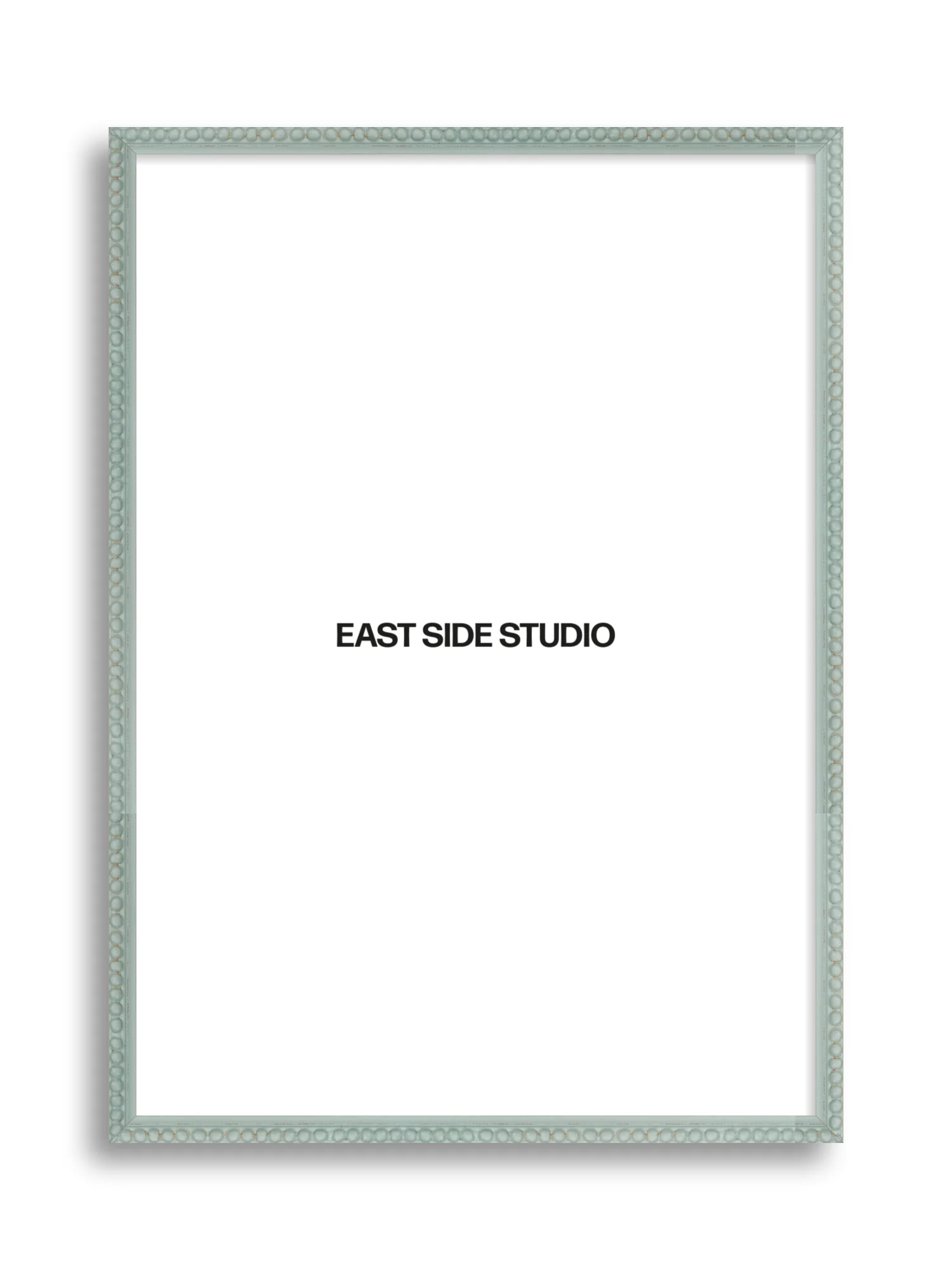 Sea Foam Grey Bobbin - Premium Wooden Picture Frame