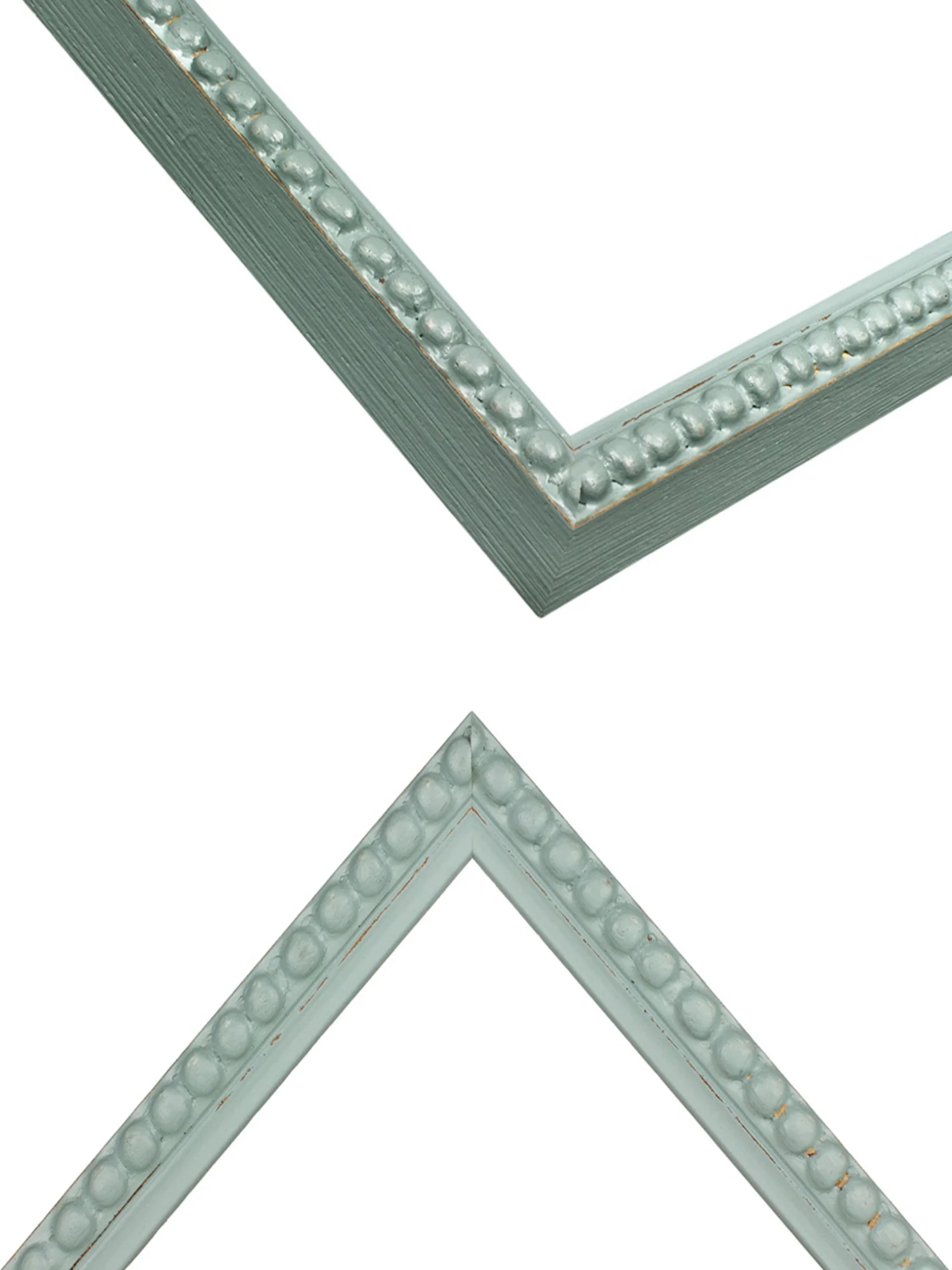 Sea Foam Grey Bobbin - Premium Wooden Picture Frame - Image 2