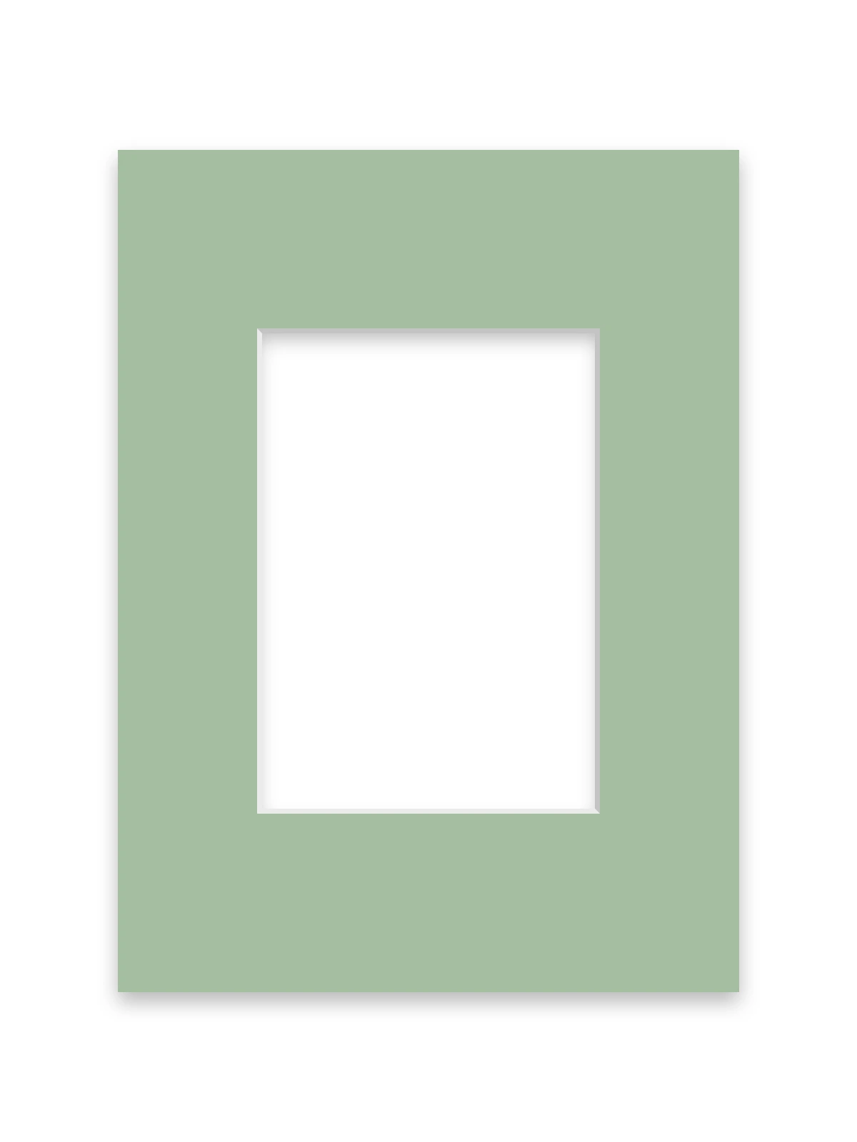 Custom Picture Frame Mount – Seafoam Green