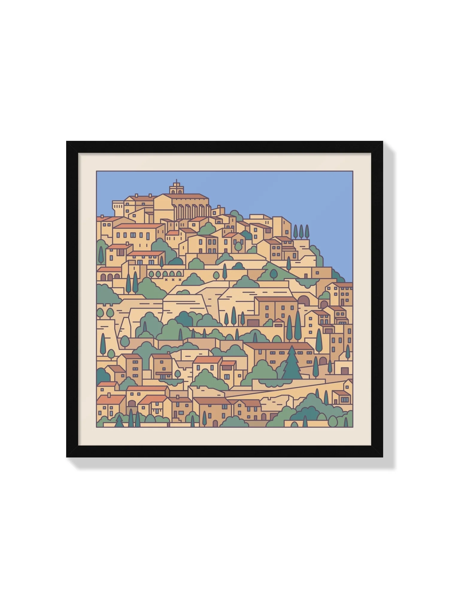 Settlements 12 – Gordes, France - Rick Crane