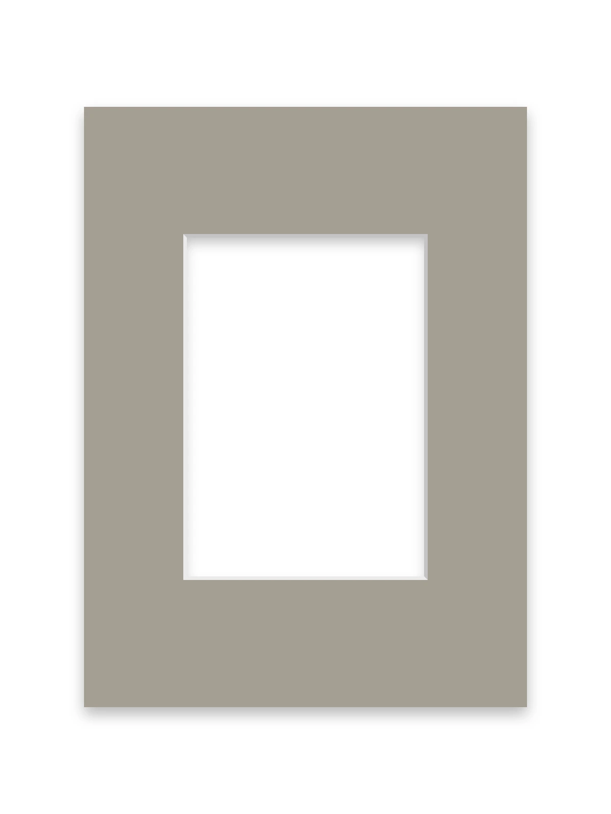 Custom Picture Frame Mount – Slate Grey