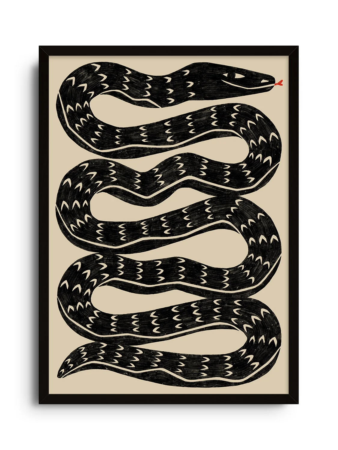 Snake - Black - Manne Jalilian