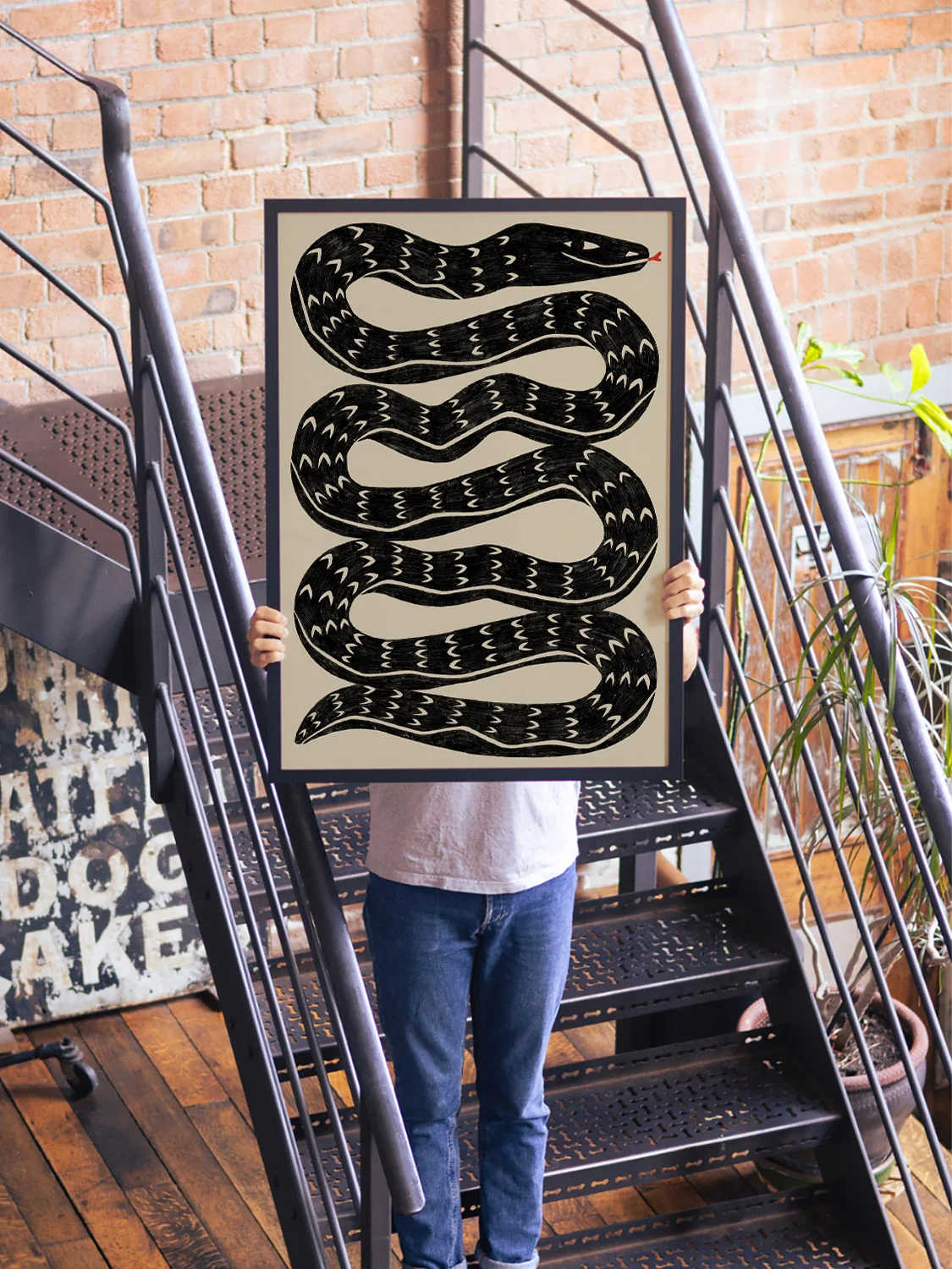 Snake - Black - Manne Jalilian - Image 5