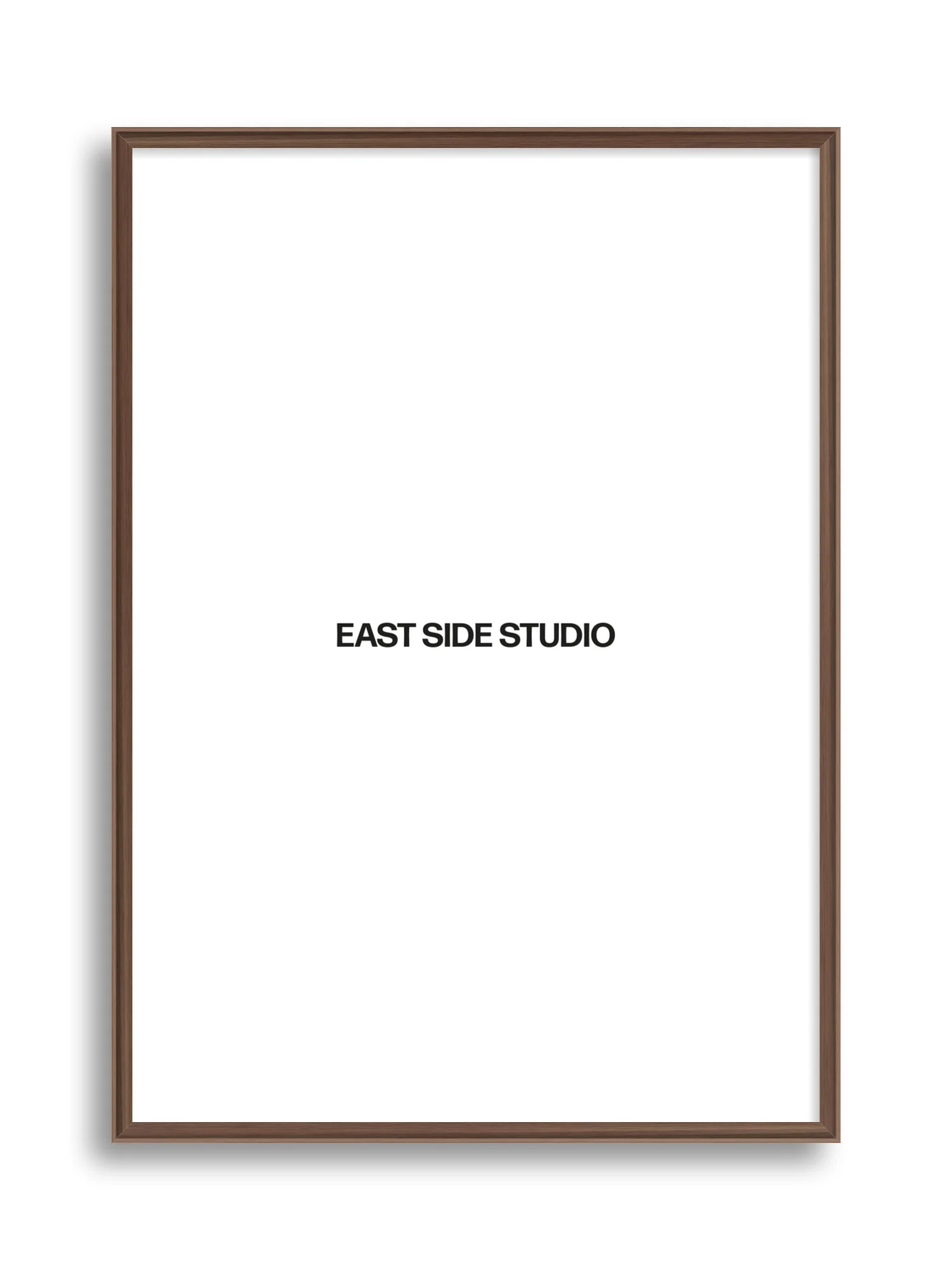 Walnut - Slim - Premium Wooden Picture Frame