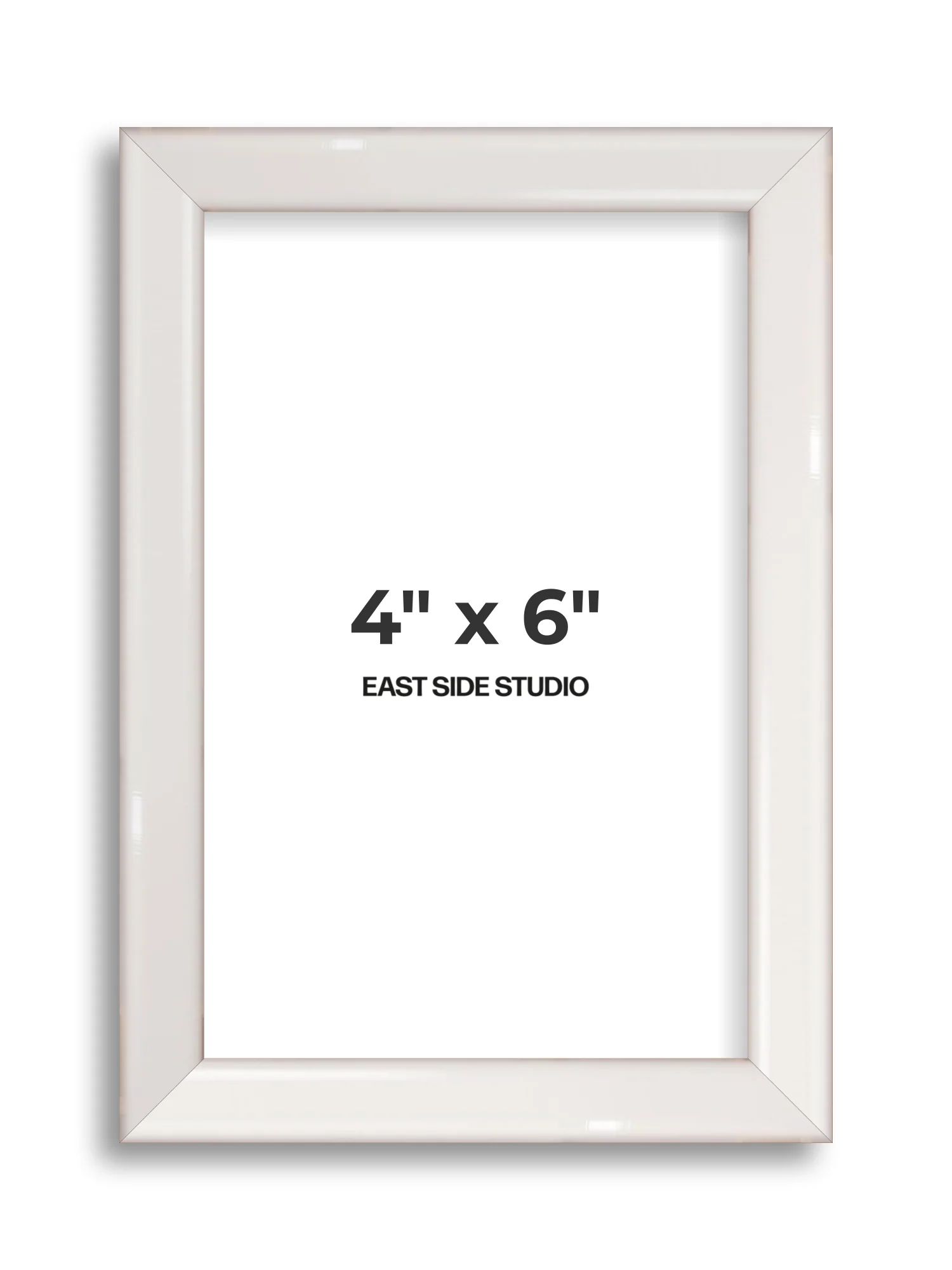 White Gloss - Slim - Premium Wooden Picture Frame - Image 10
