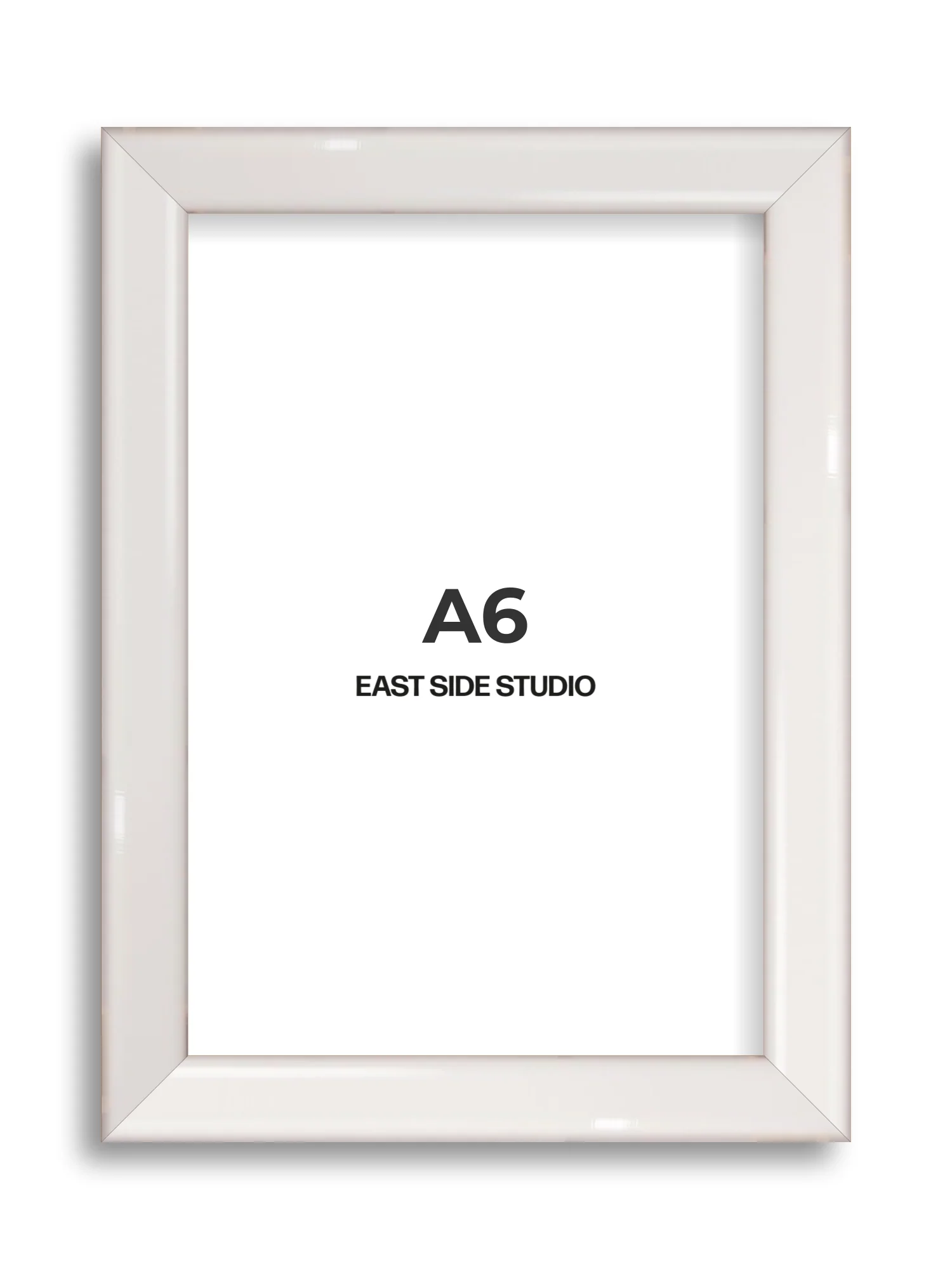White Gloss - Slim - Premium Wooden Picture Frame - Image 11