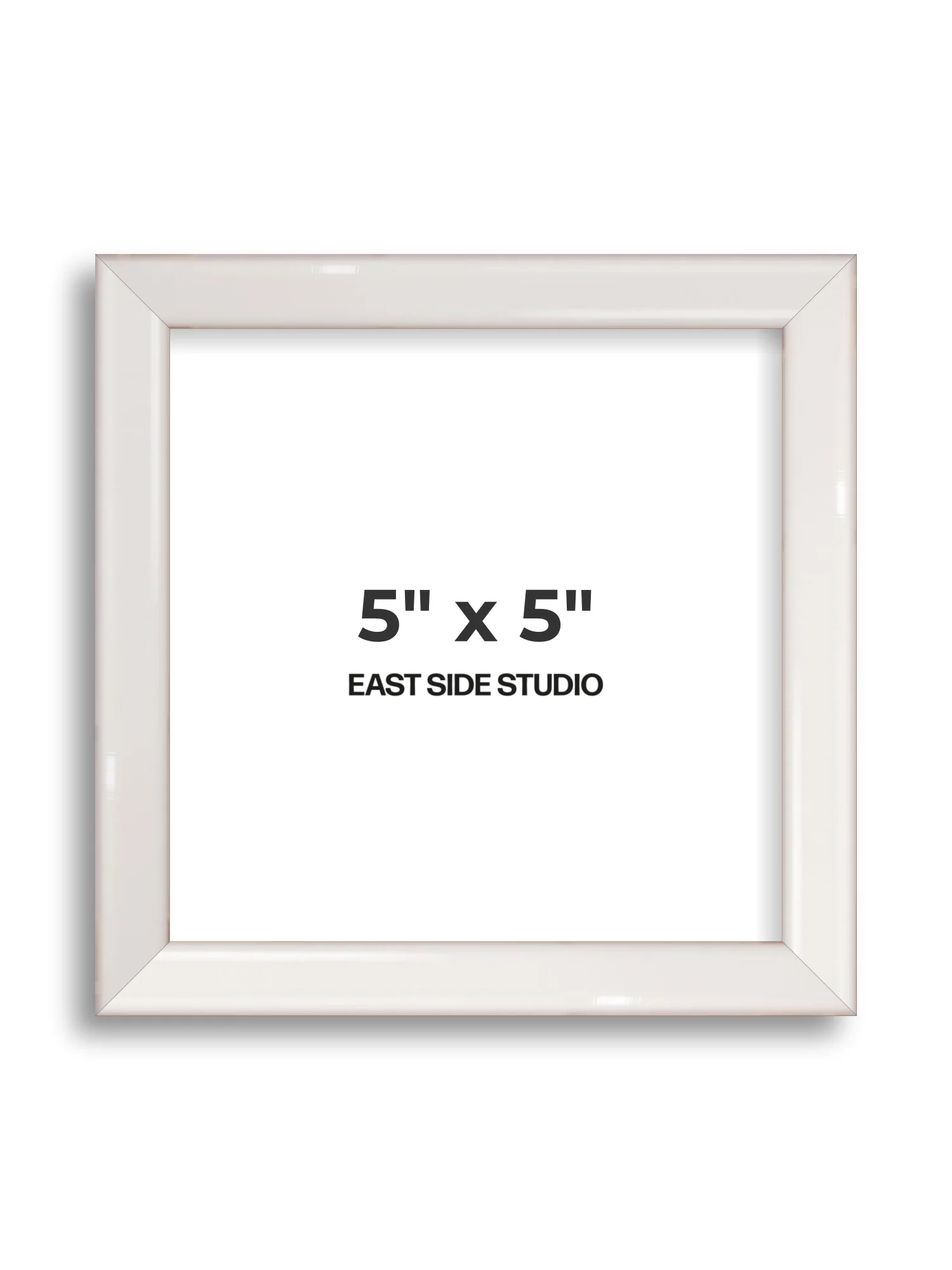 White Gloss - Slim - Premium Wooden Picture Frame - Image 12