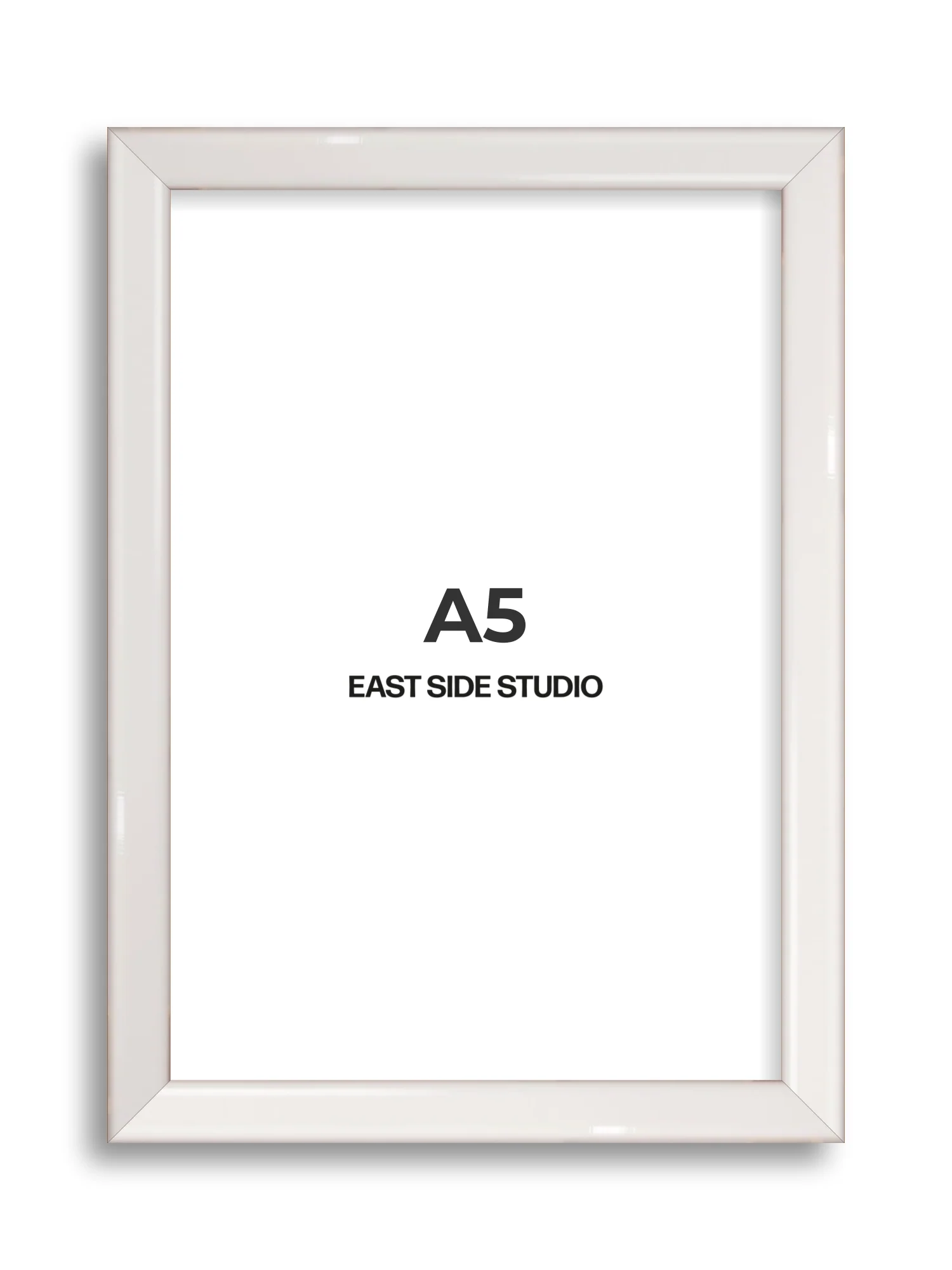 White Gloss - Slim - Premium Wooden Picture Frame - Image 22