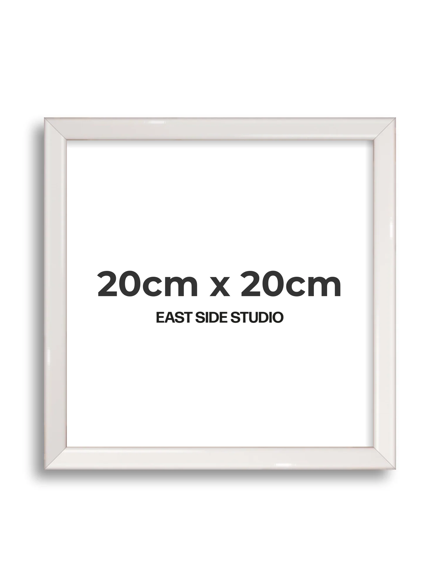 White Gloss - Slim - Premium Wooden Picture Frame - Image 23