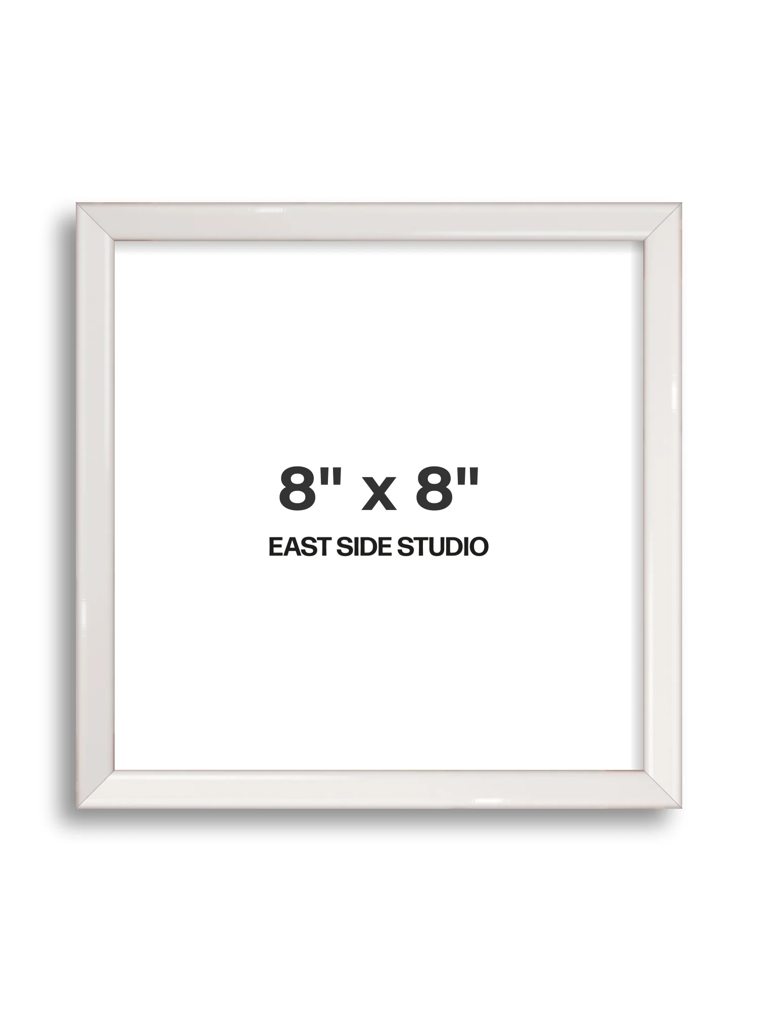 White Gloss - Slim - Premium Wooden Picture Frame - Image 25