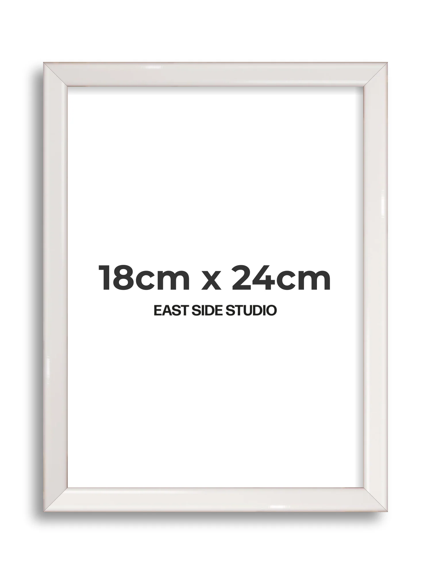 White Gloss - Slim - Premium Wooden Picture Frame - Image 26