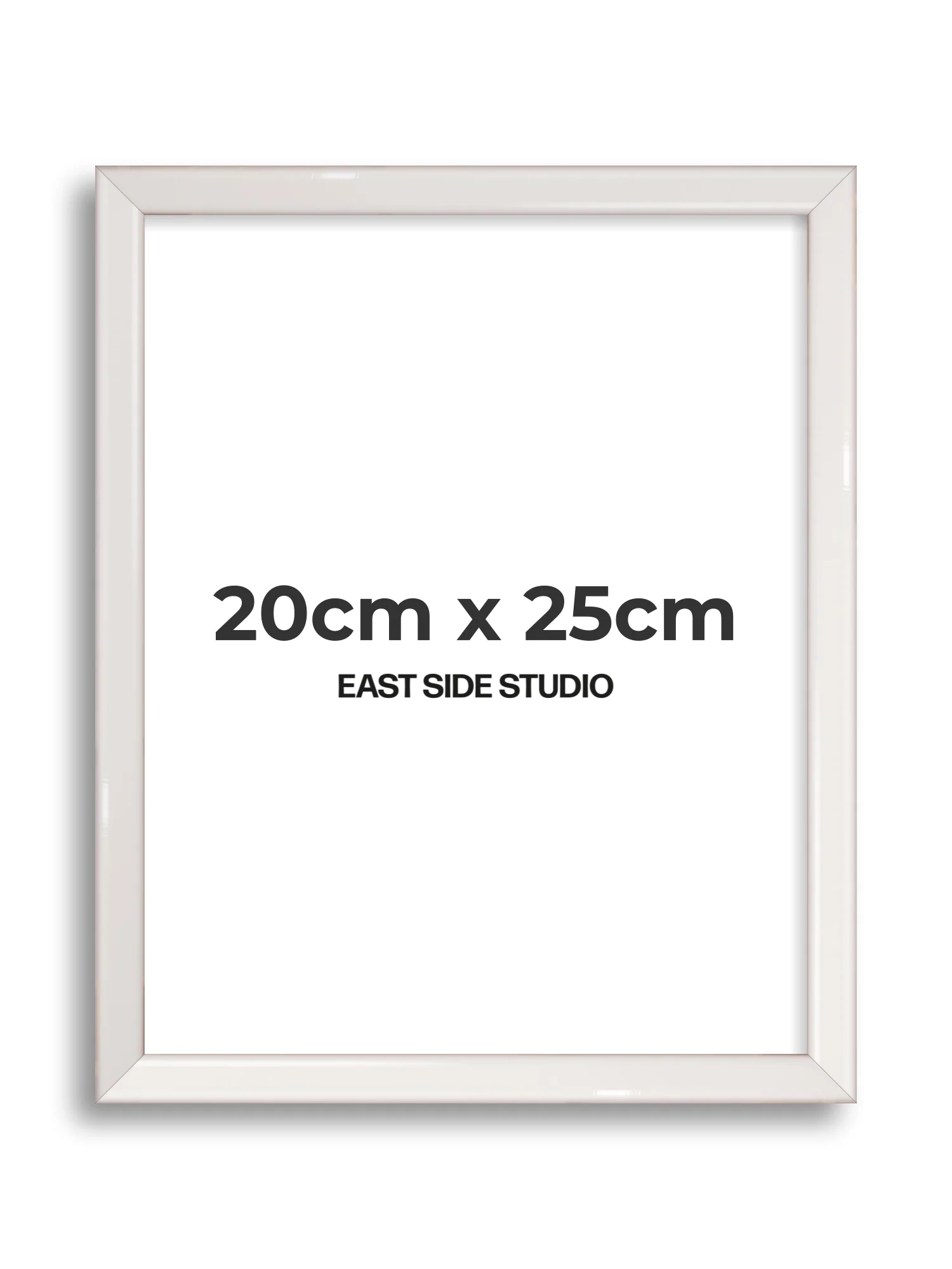 White Gloss - Slim - Premium Wooden Picture Frame - Image 27