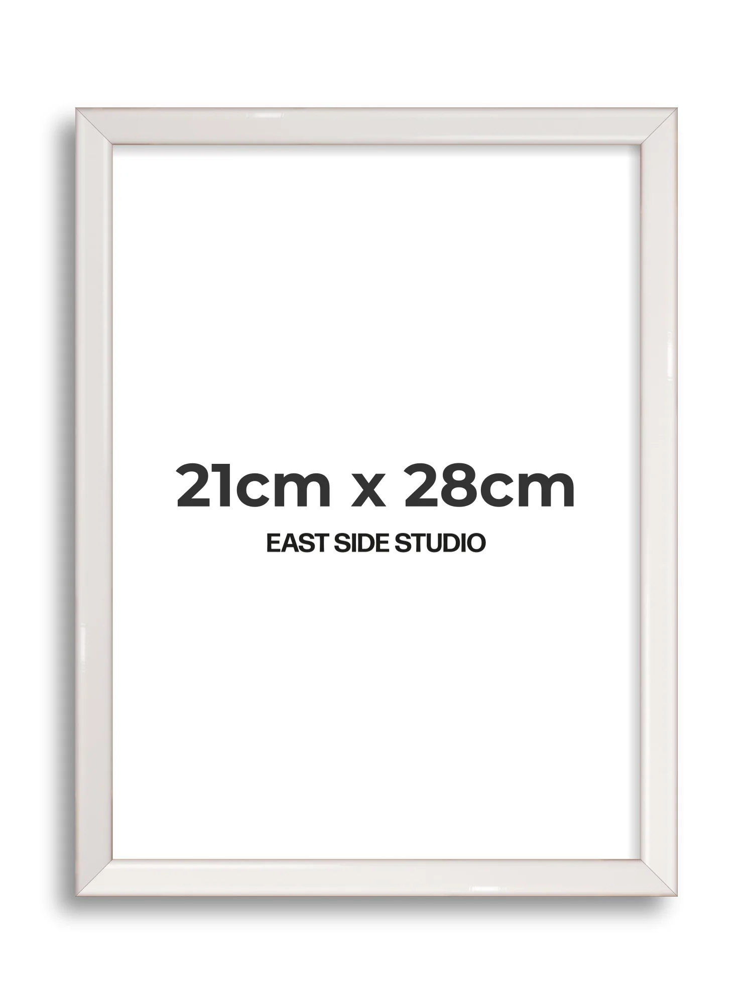 White Gloss - Slim - Premium Wooden Picture Frame - Image 30