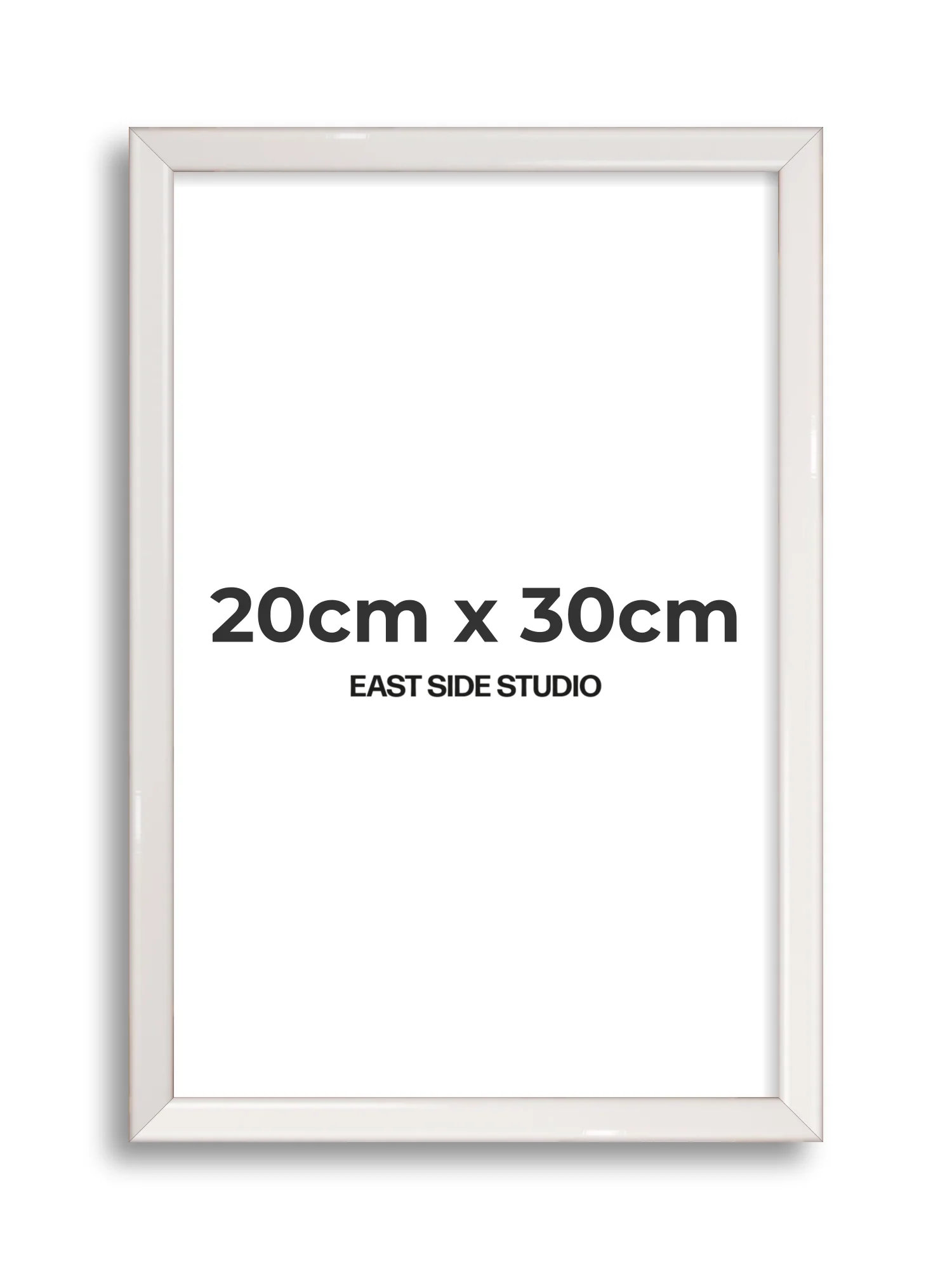 White Gloss - Slim - Premium Wooden Picture Frame - Image 31
