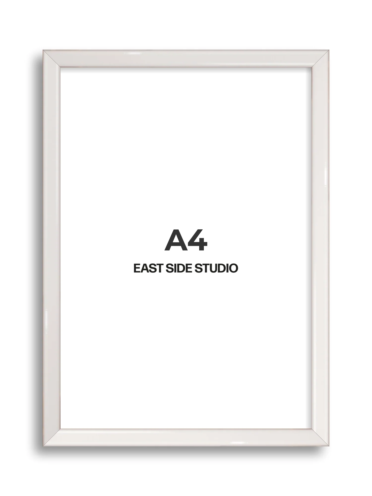 White Gloss - Slim - Premium Wooden Picture Frame - Image 33