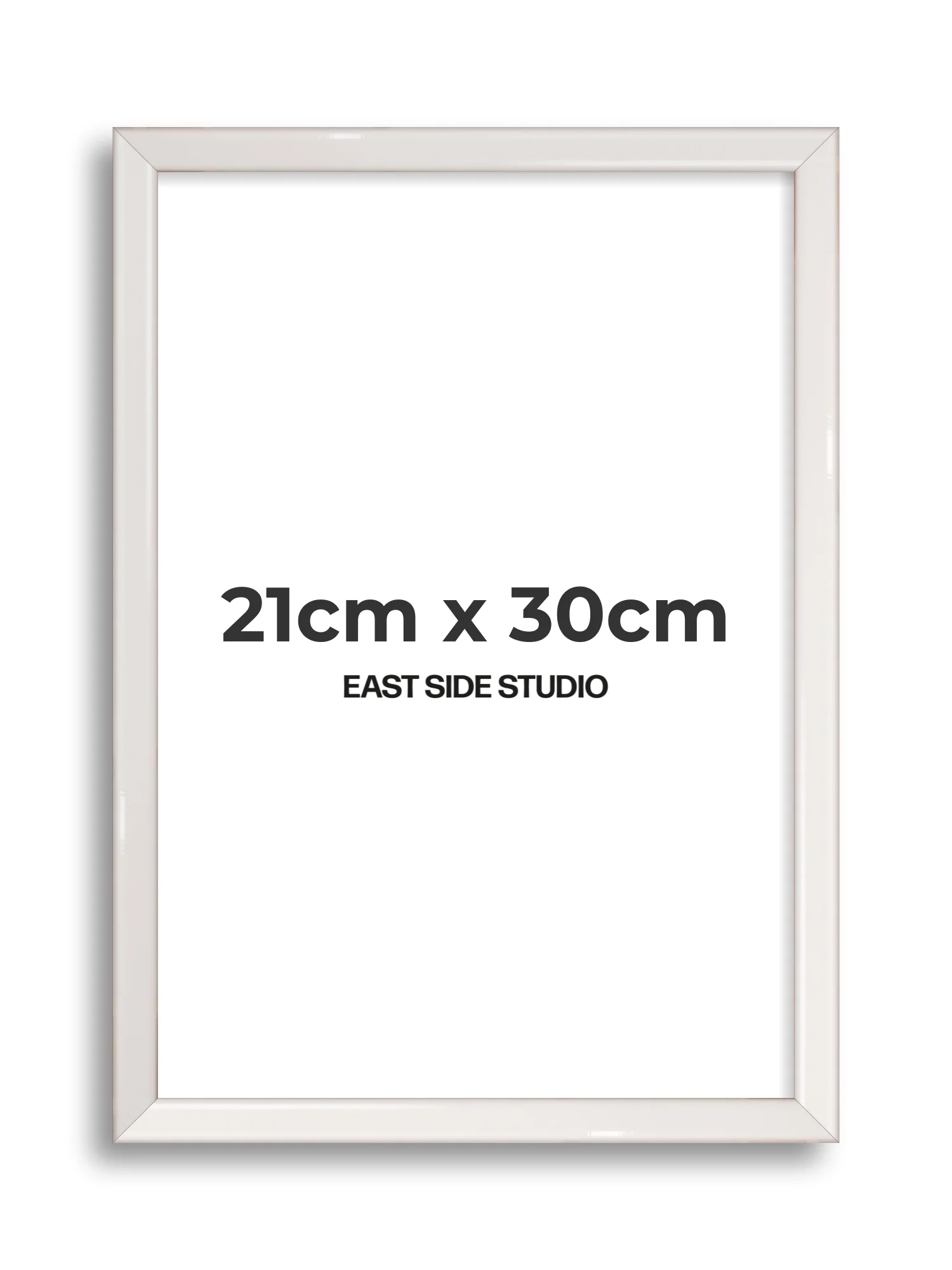 White Gloss - Slim - Premium Wooden Picture Frame - Image 35