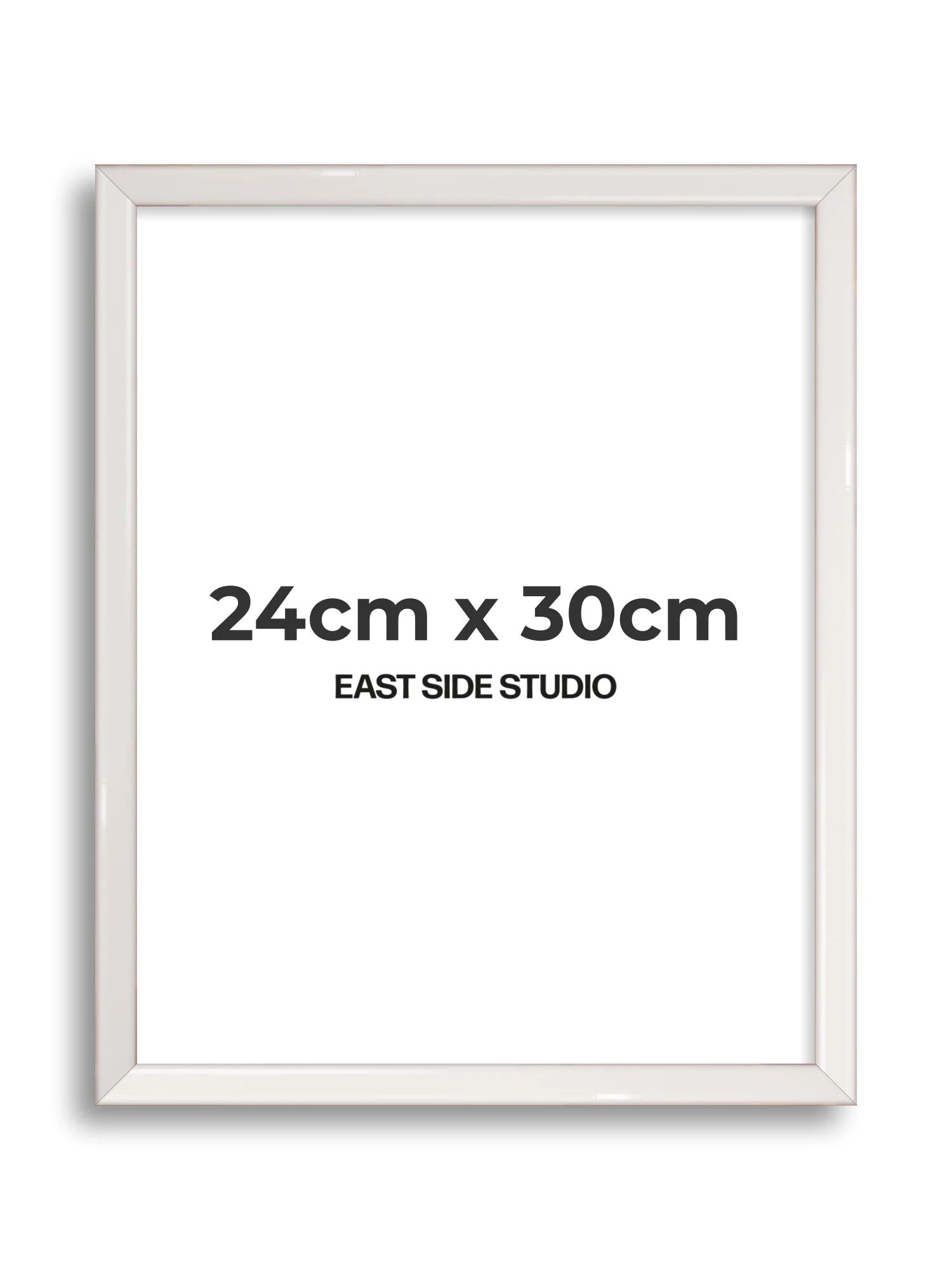White Gloss - Slim - Premium Wooden Picture Frame - Image 38