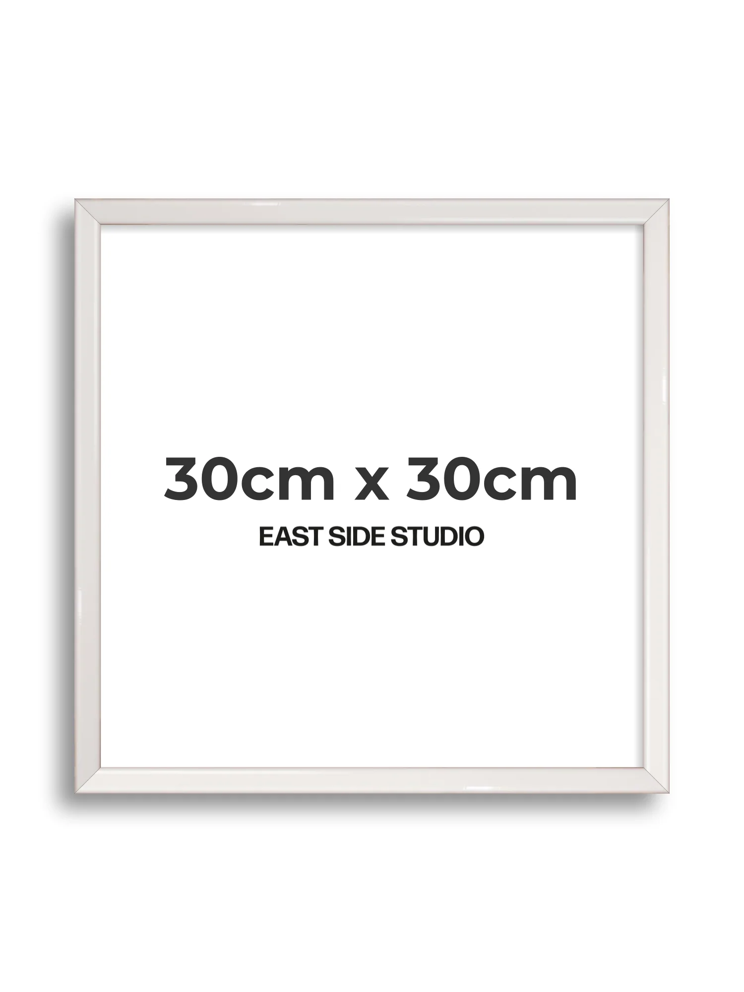White Gloss - Slim - Premium Wooden Picture Frame - Image 41