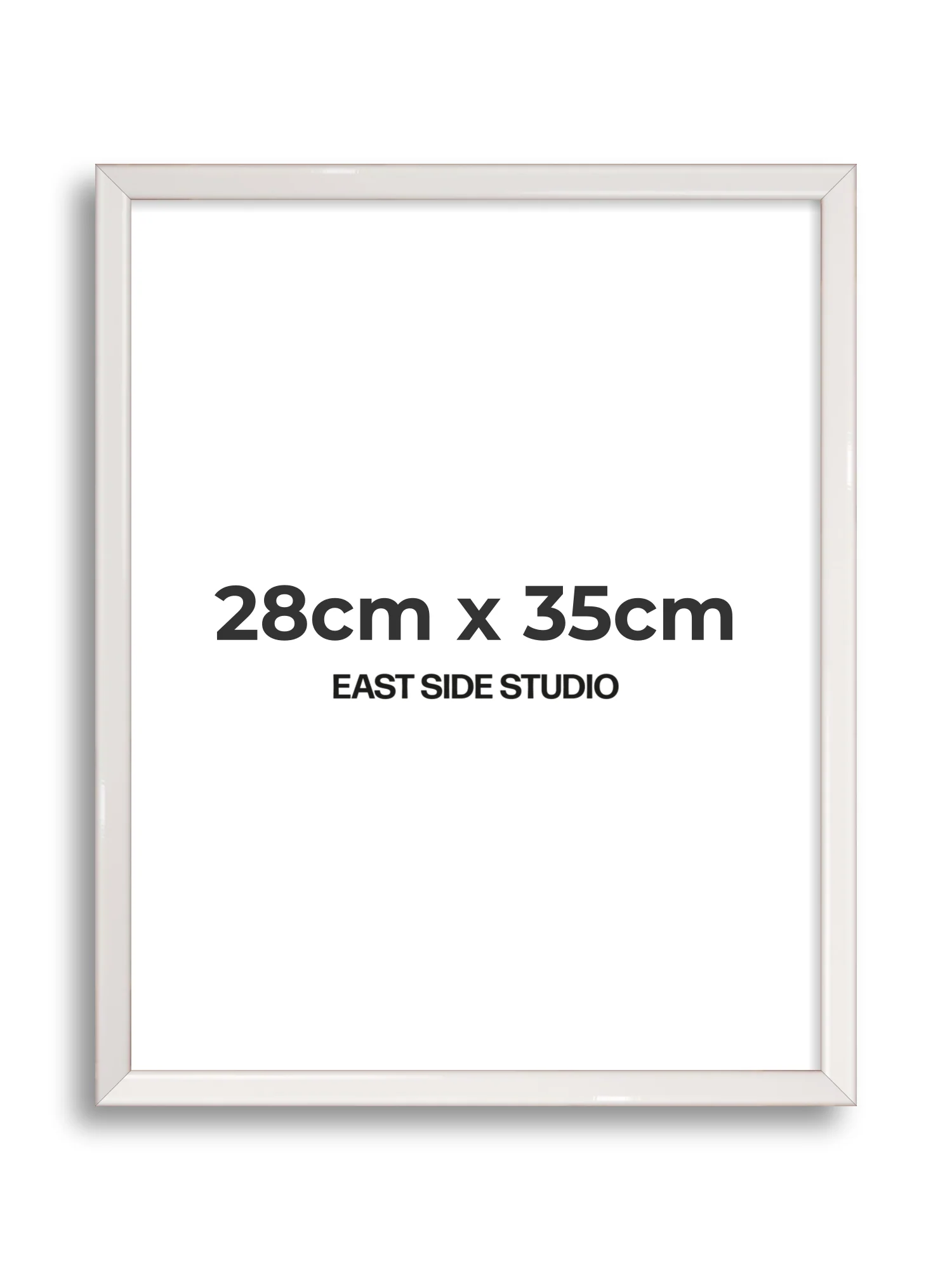 White Gloss - Slim - Premium Wooden Picture Frame - Image 44
