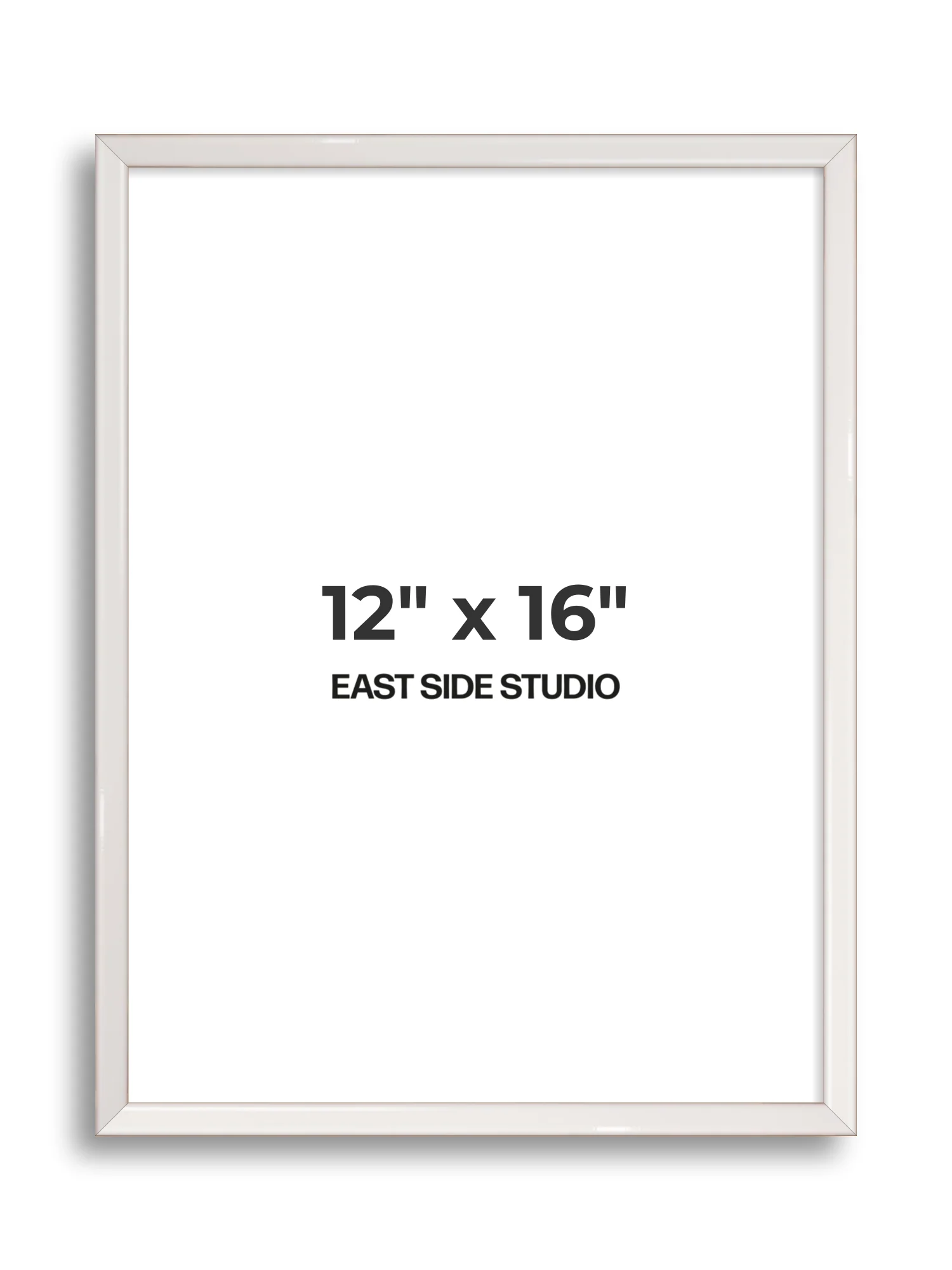 White Gloss - Slim - Premium Wooden Picture Frame - Image 49