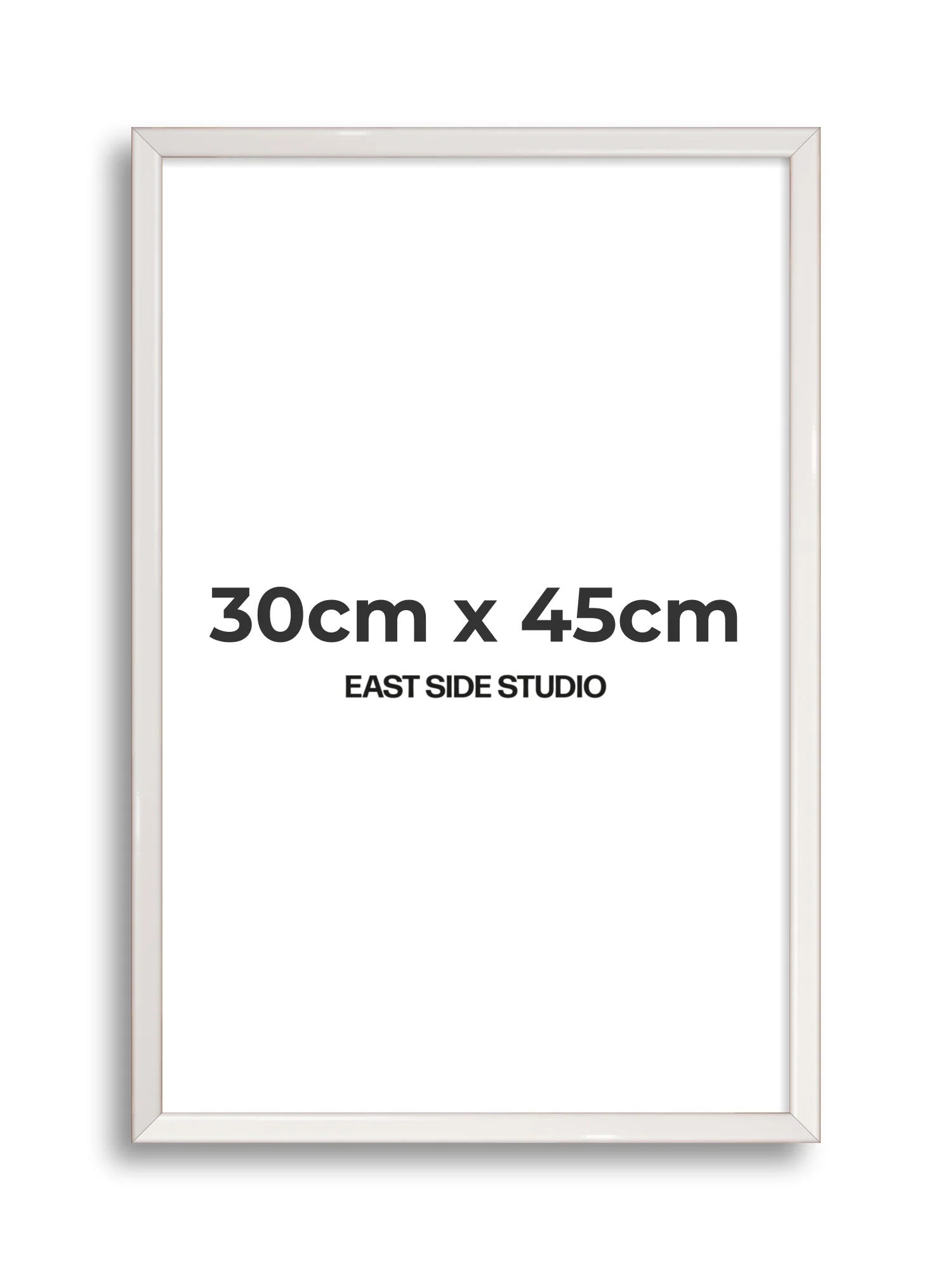 White Gloss - Slim - Premium Wooden Picture Frame - Image 52
