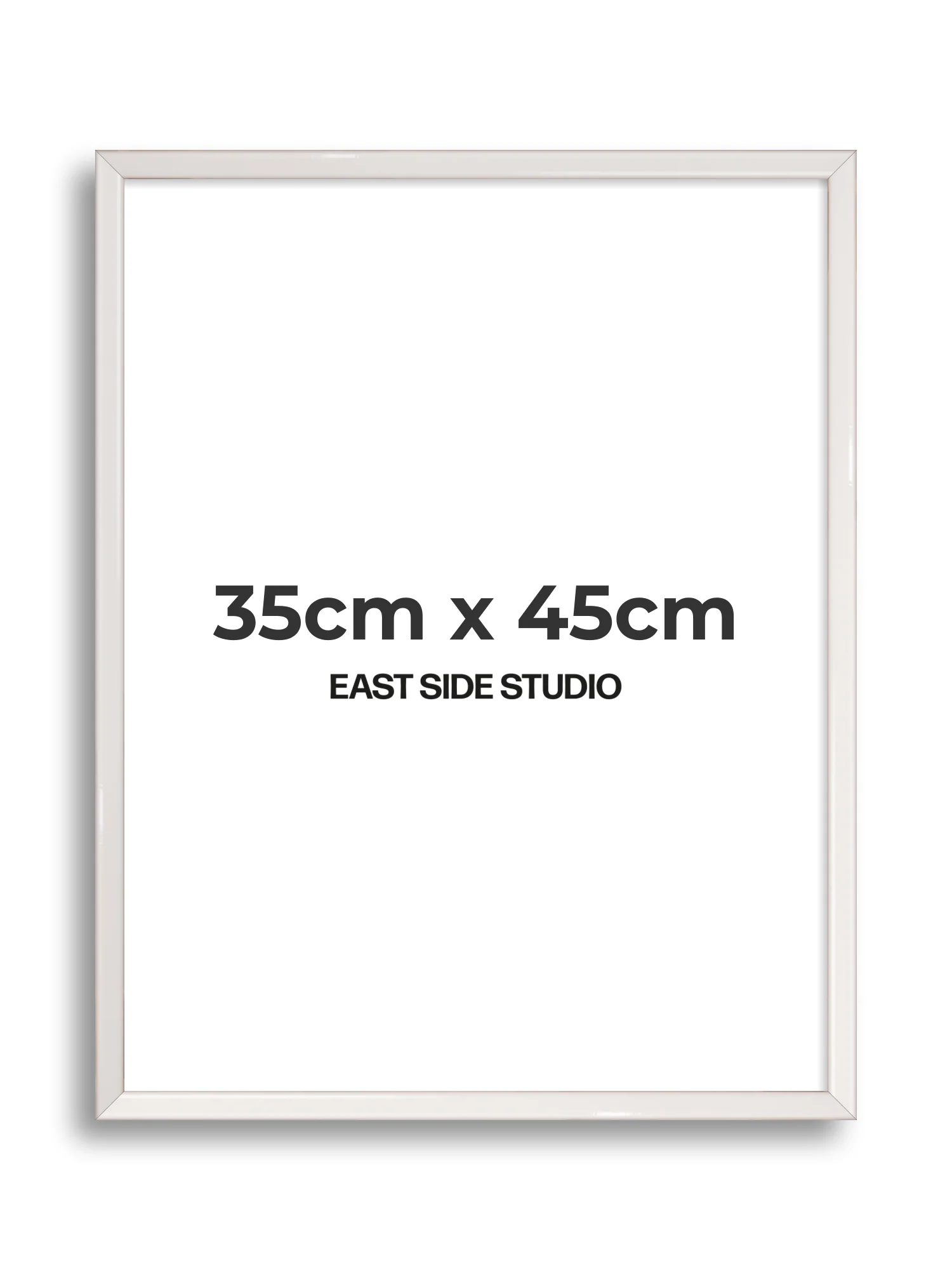White Gloss - Slim - Premium Wooden Picture Frame - Image 54