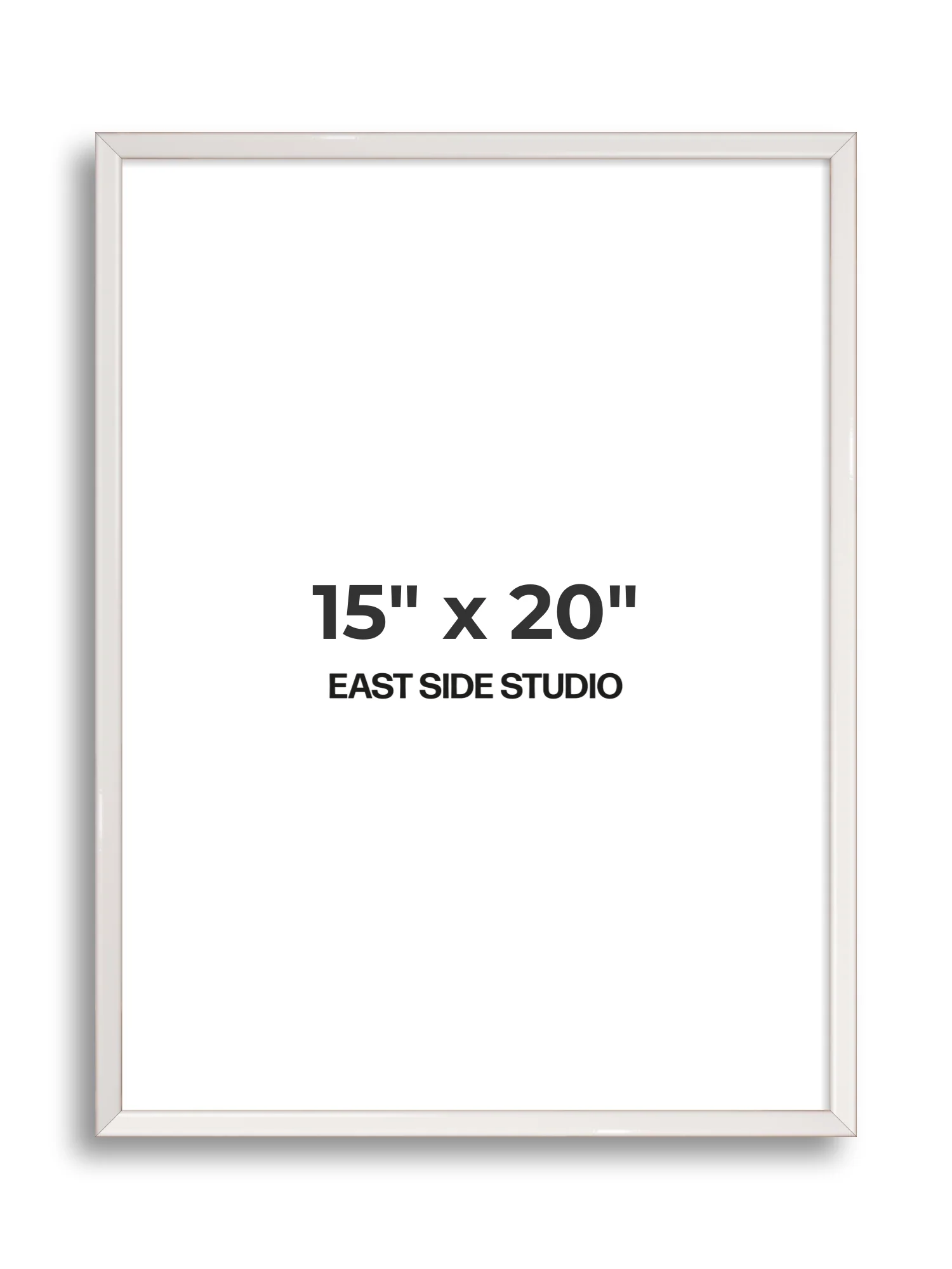 White Gloss - Slim - Premium Wooden Picture Frame - Image 60