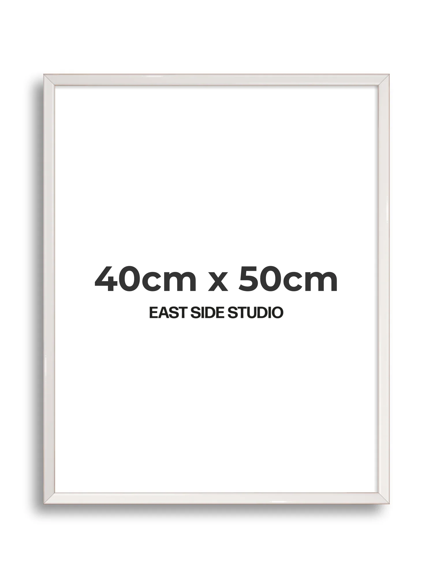 White Gloss - Slim - Premium Wooden Picture Frame - Image 61