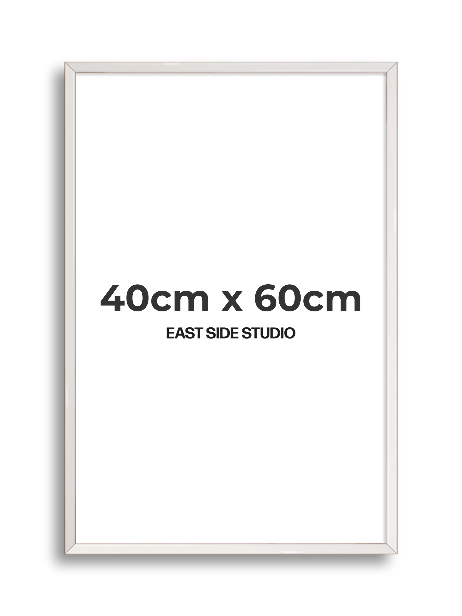 White Gloss - Slim - Premium Wooden Picture Frame - Image 65