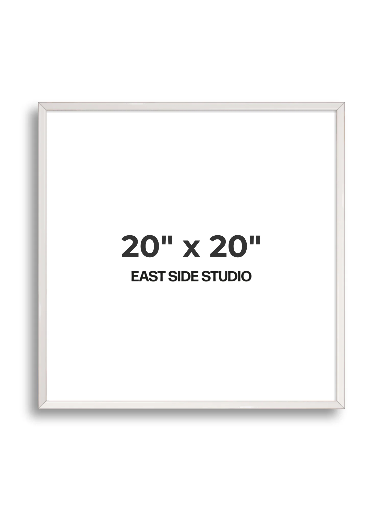 White Gloss - Slim - Premium Wooden Picture Frame - Image 69