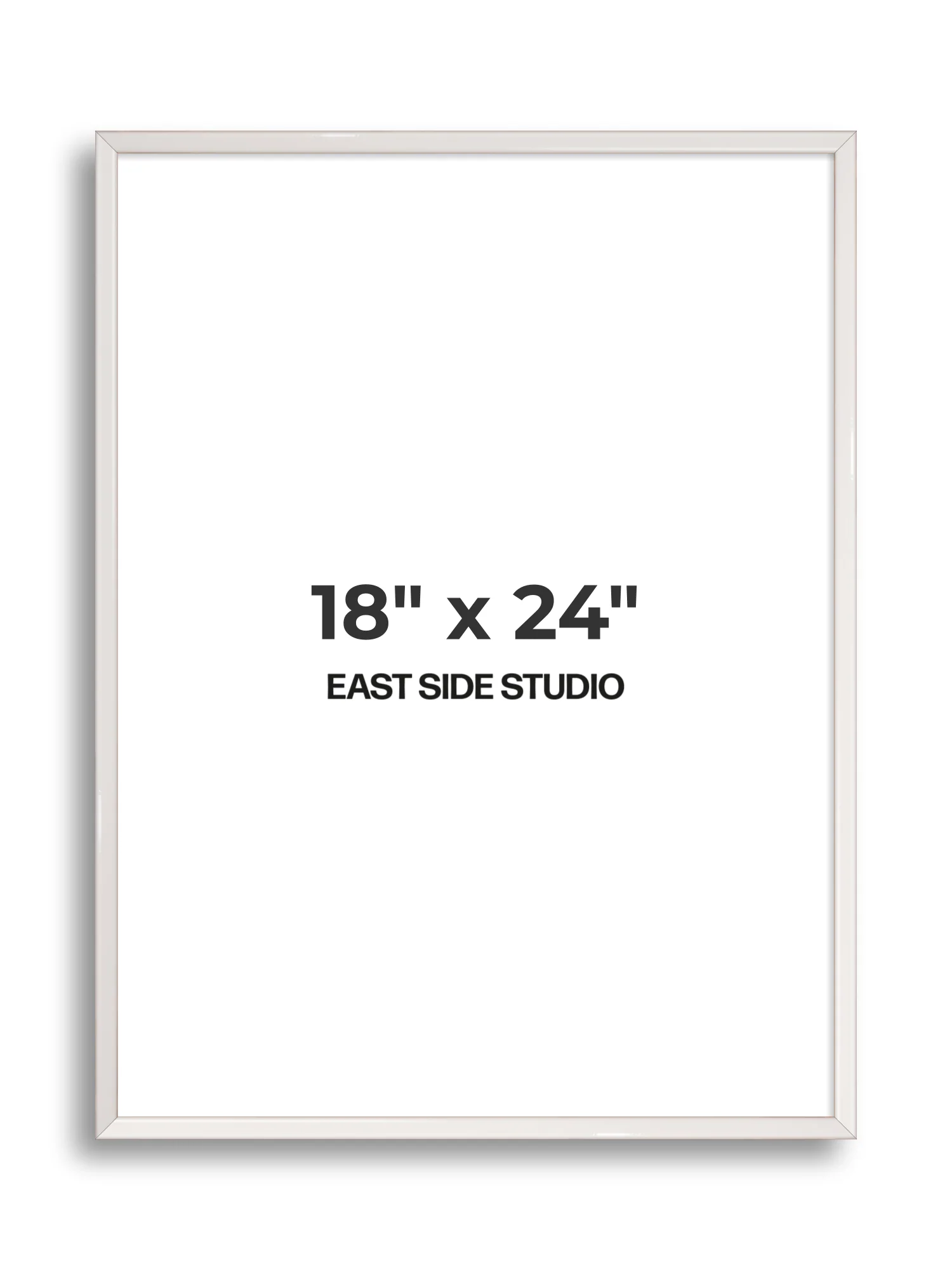 White Gloss - Slim - Premium Wooden Picture Frame - Image 71